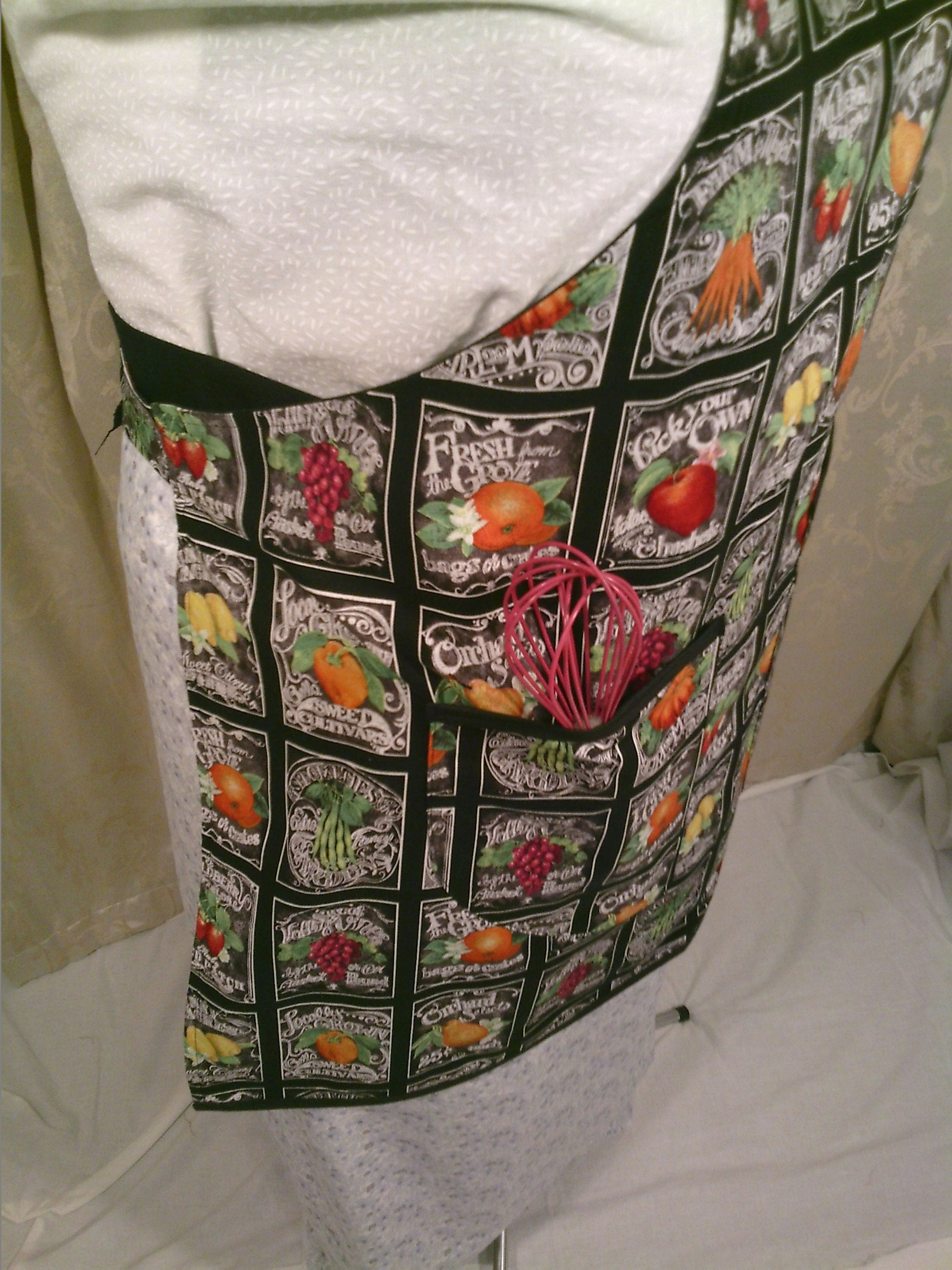 Adult Apron Fruits and Veggies