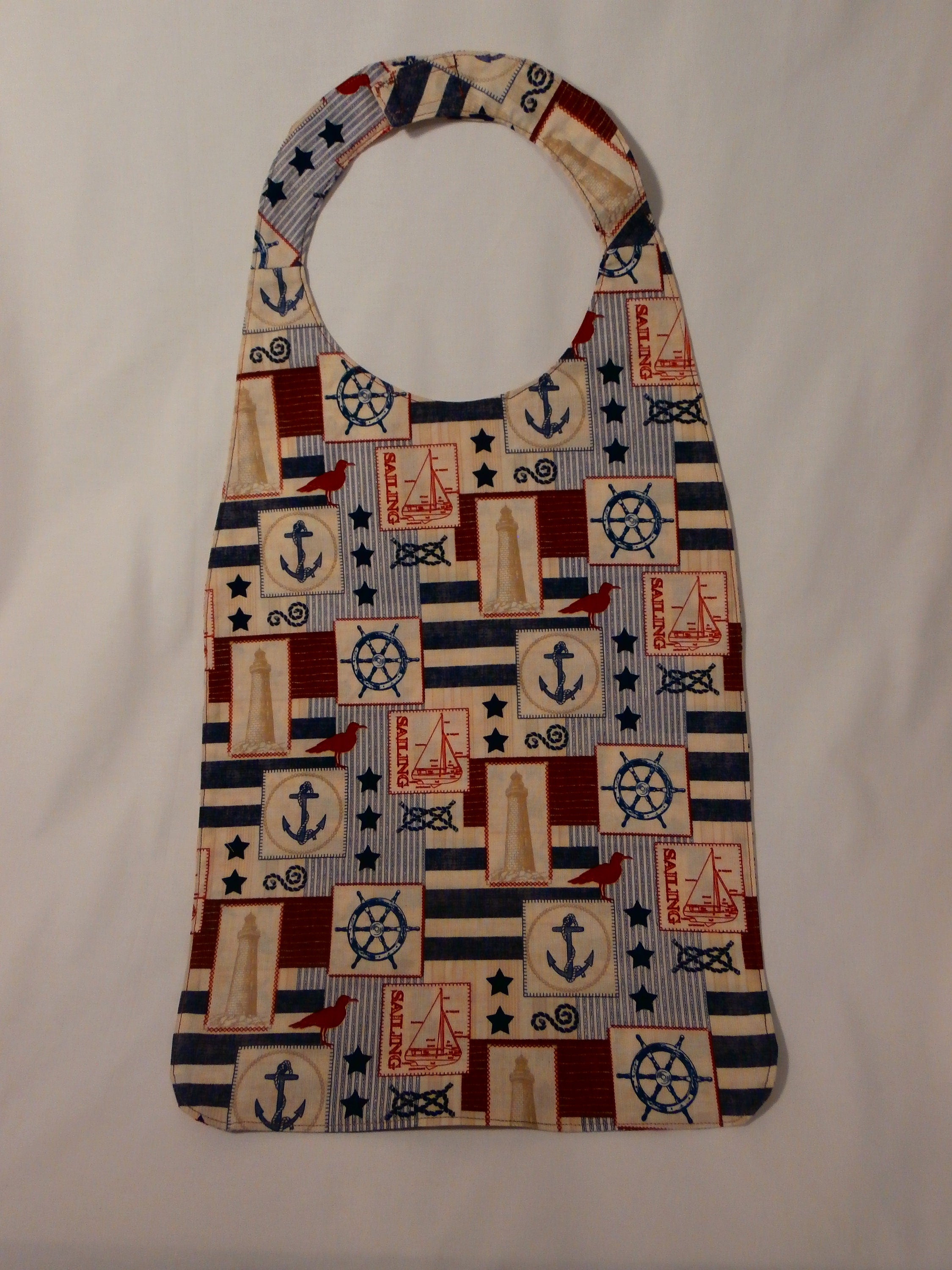 Adult Bib Nautical