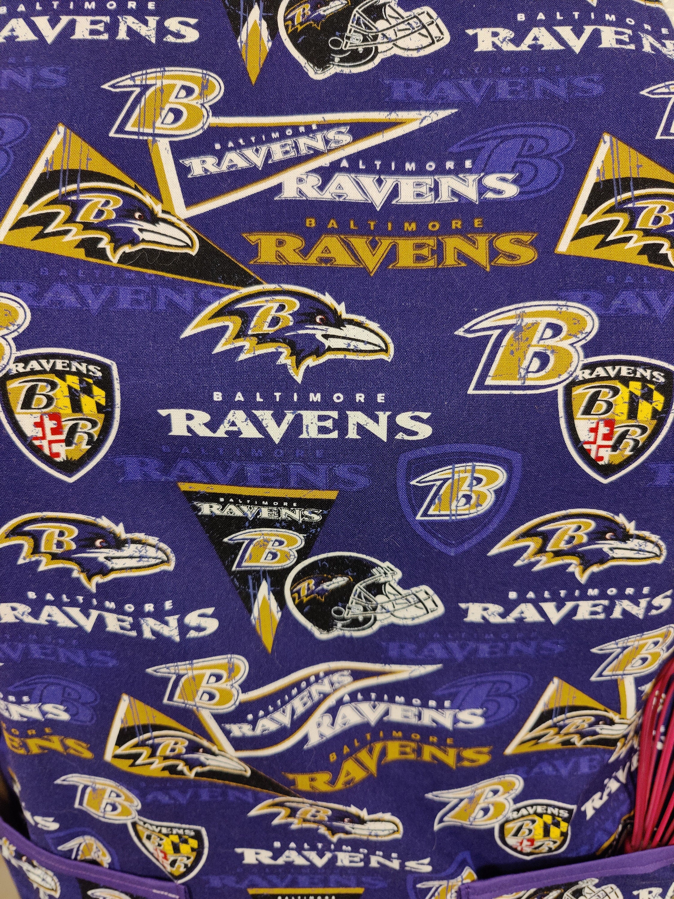 Adult Apron Baltimore Ravens