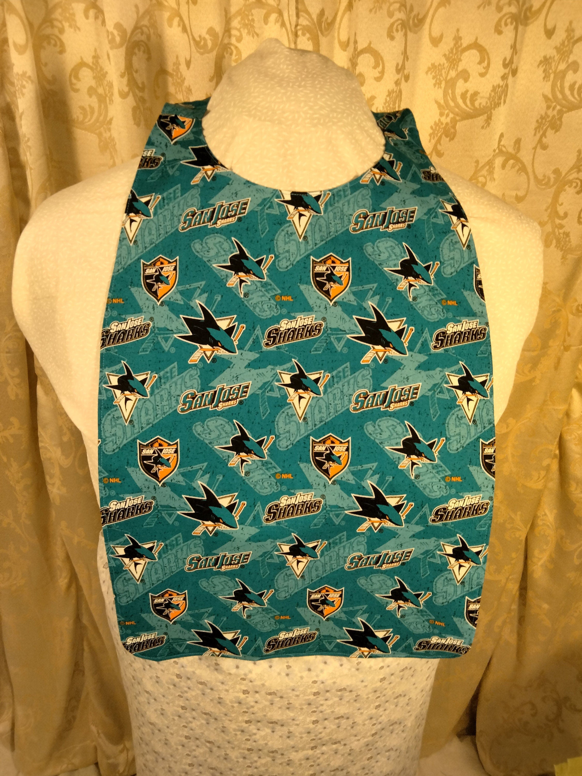 Adult Bib San Jose Sharks