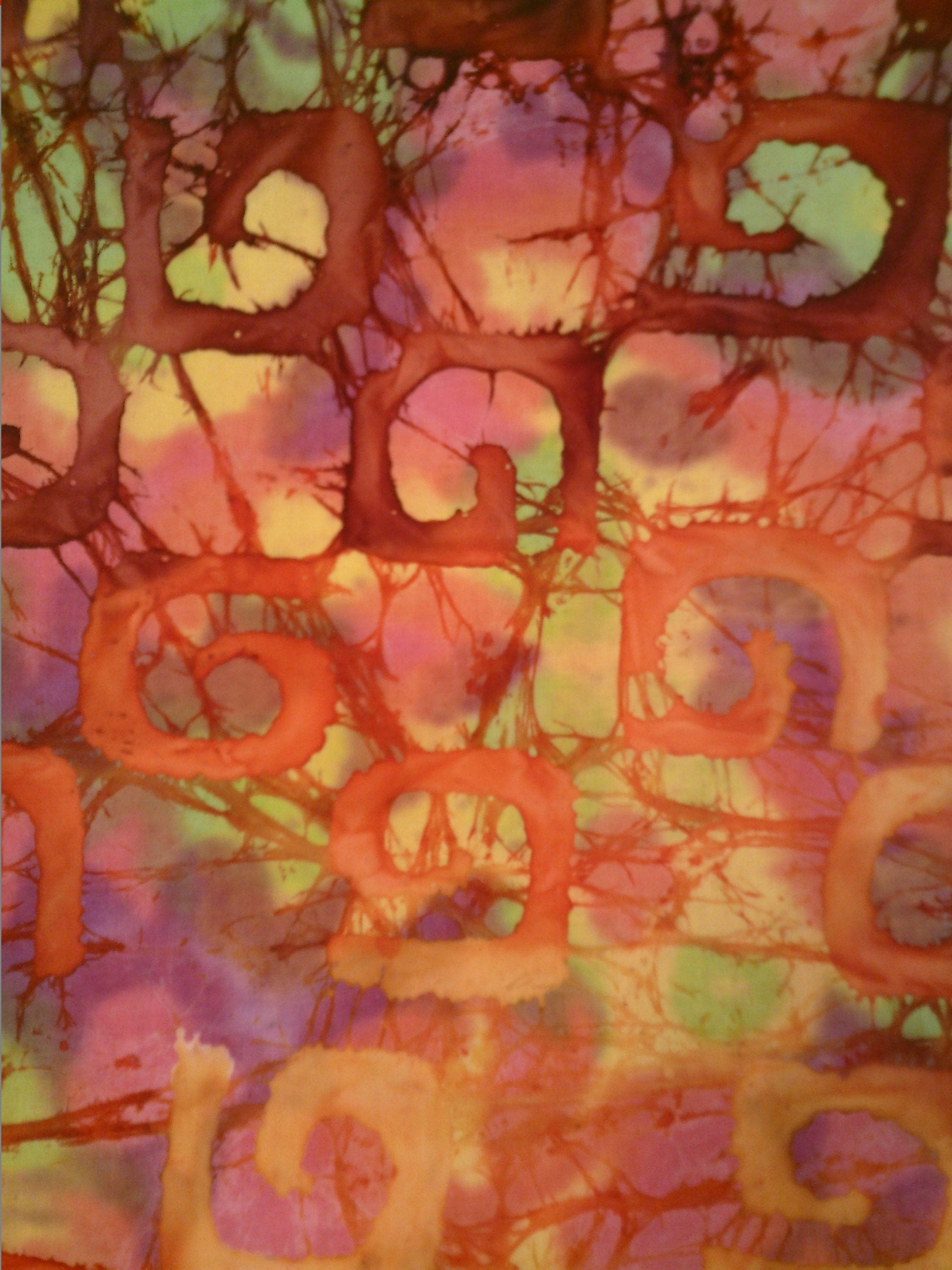Adult Bib Batik Splash