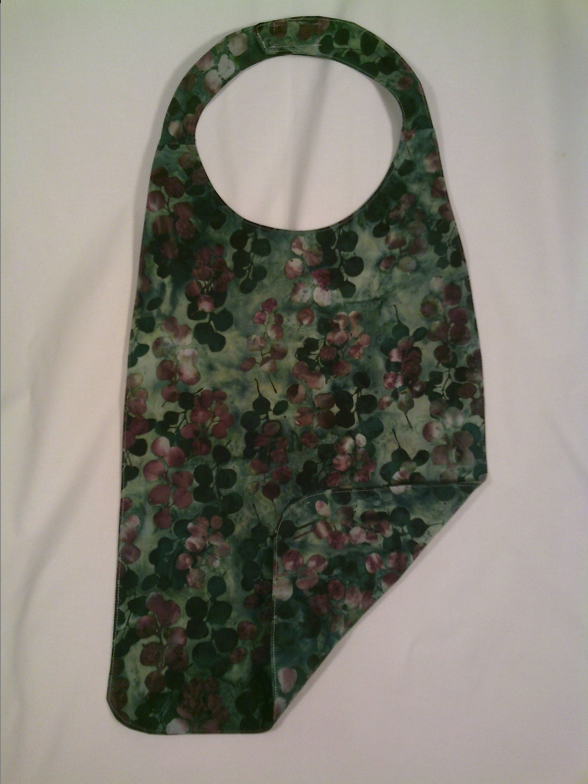Adult Bib Blast of Flowers