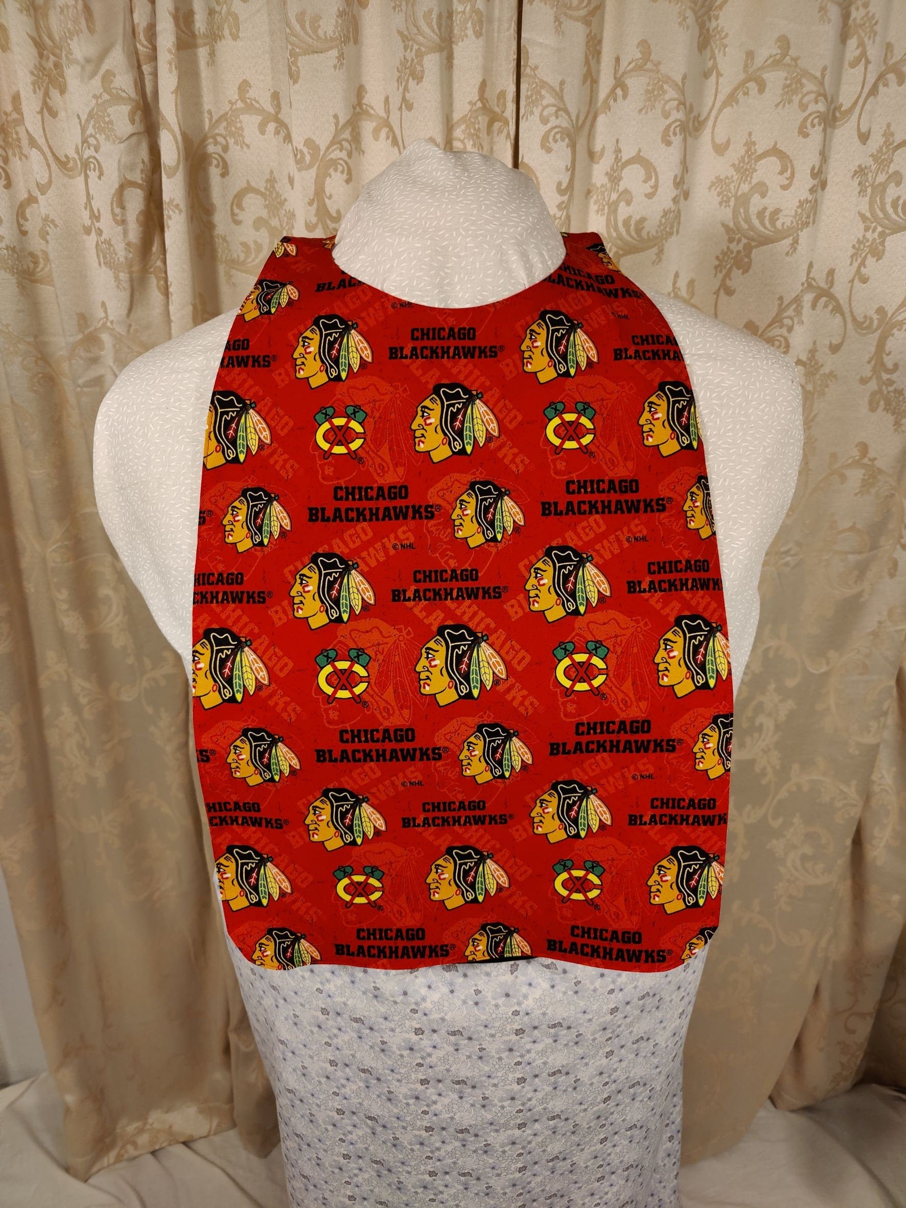 Adult Bib Chicago Blackhawks