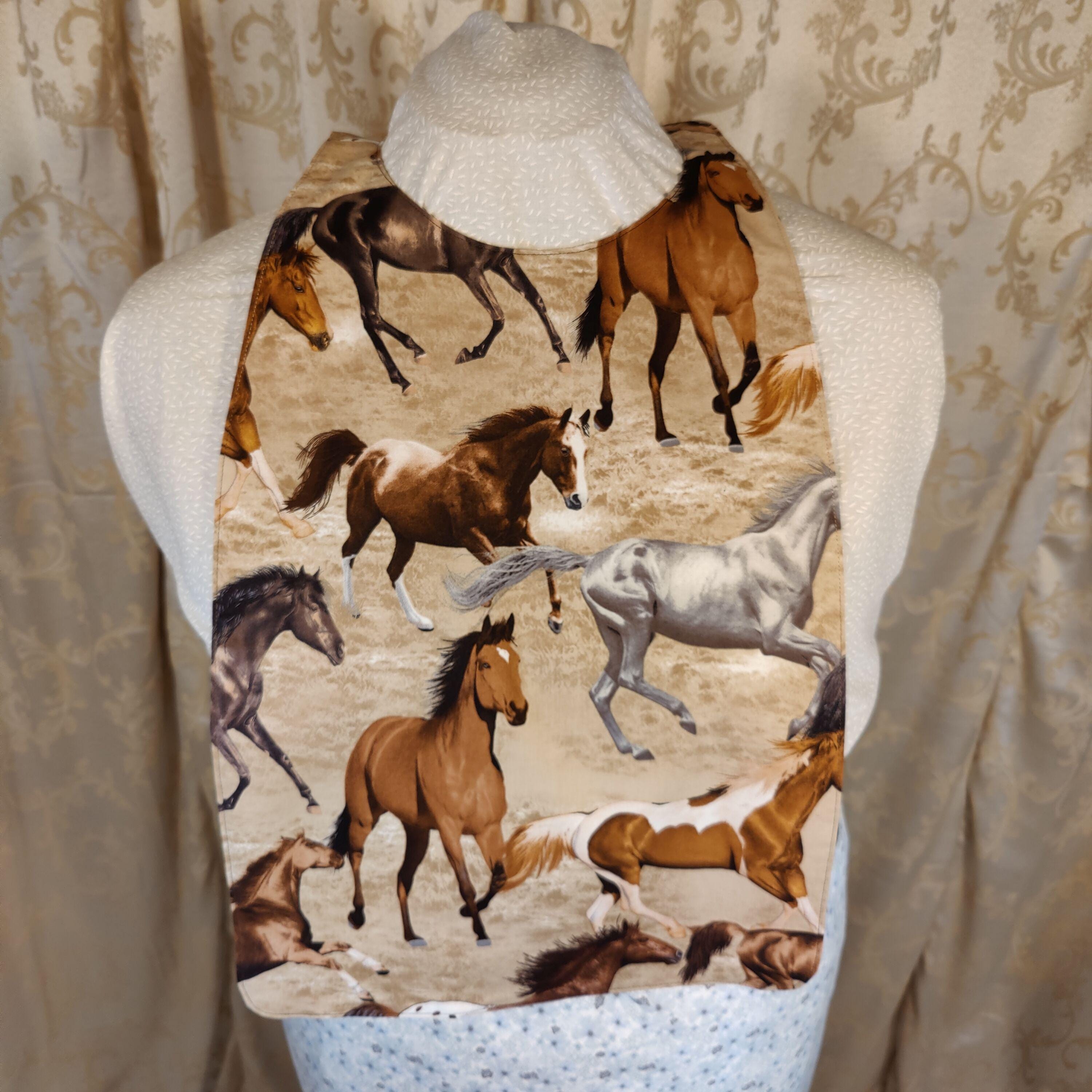 Adult Bib Wild Horses