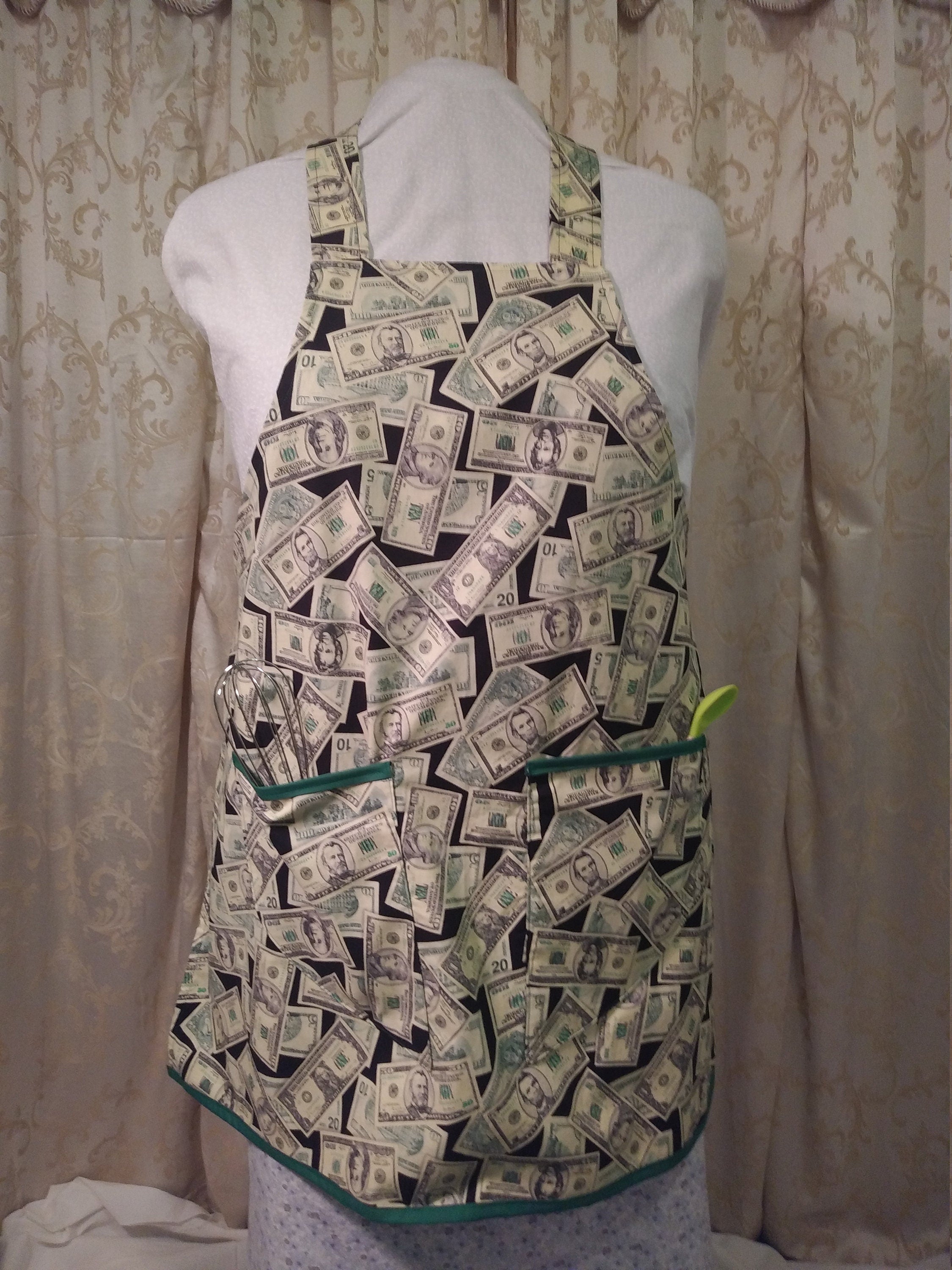 Adult Apron Money Print