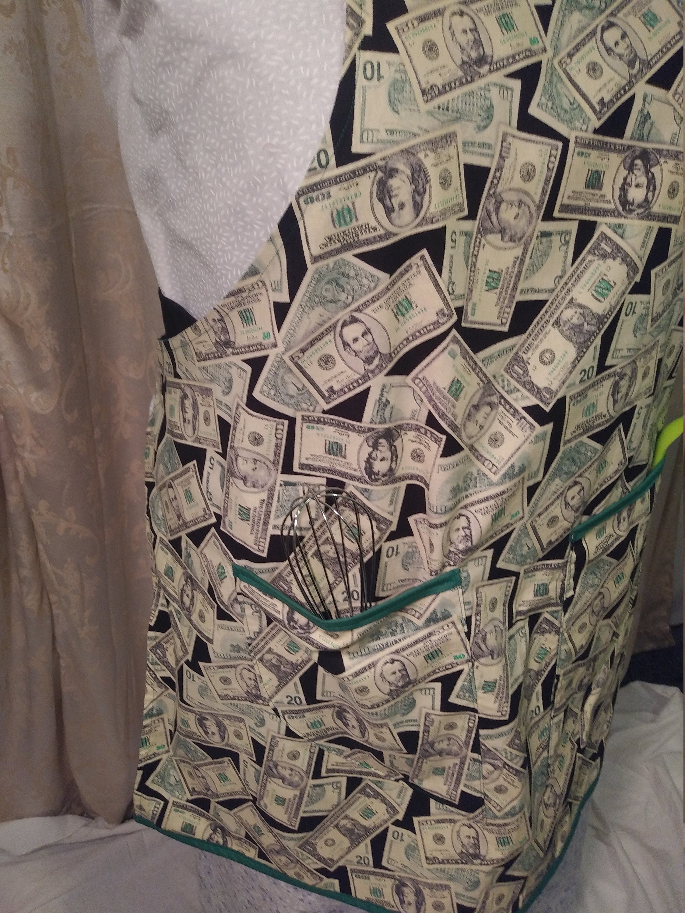 Adult Apron Money Print