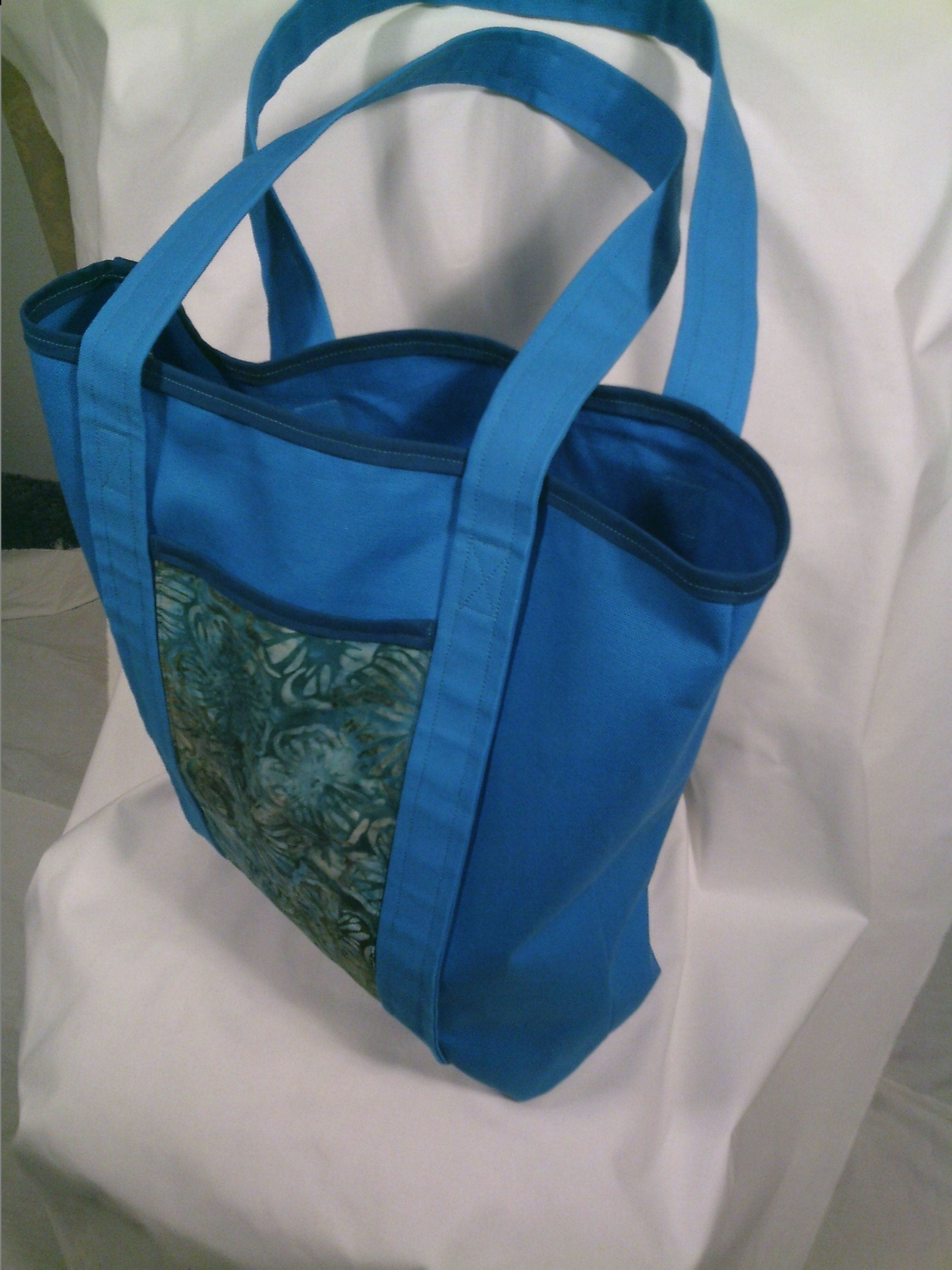 Shopping Bag Flower Splash