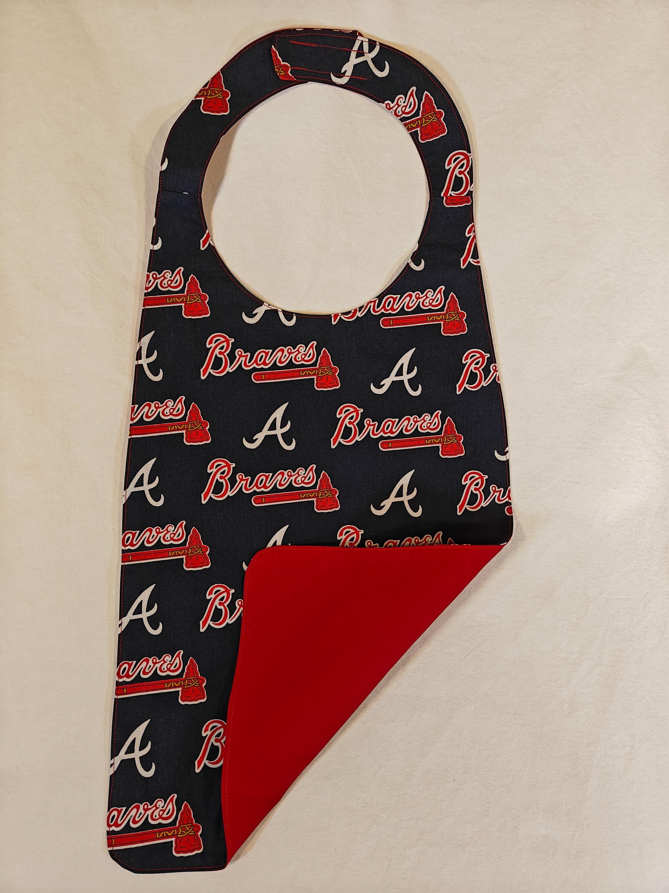 Adult Bib Atlanta Braves