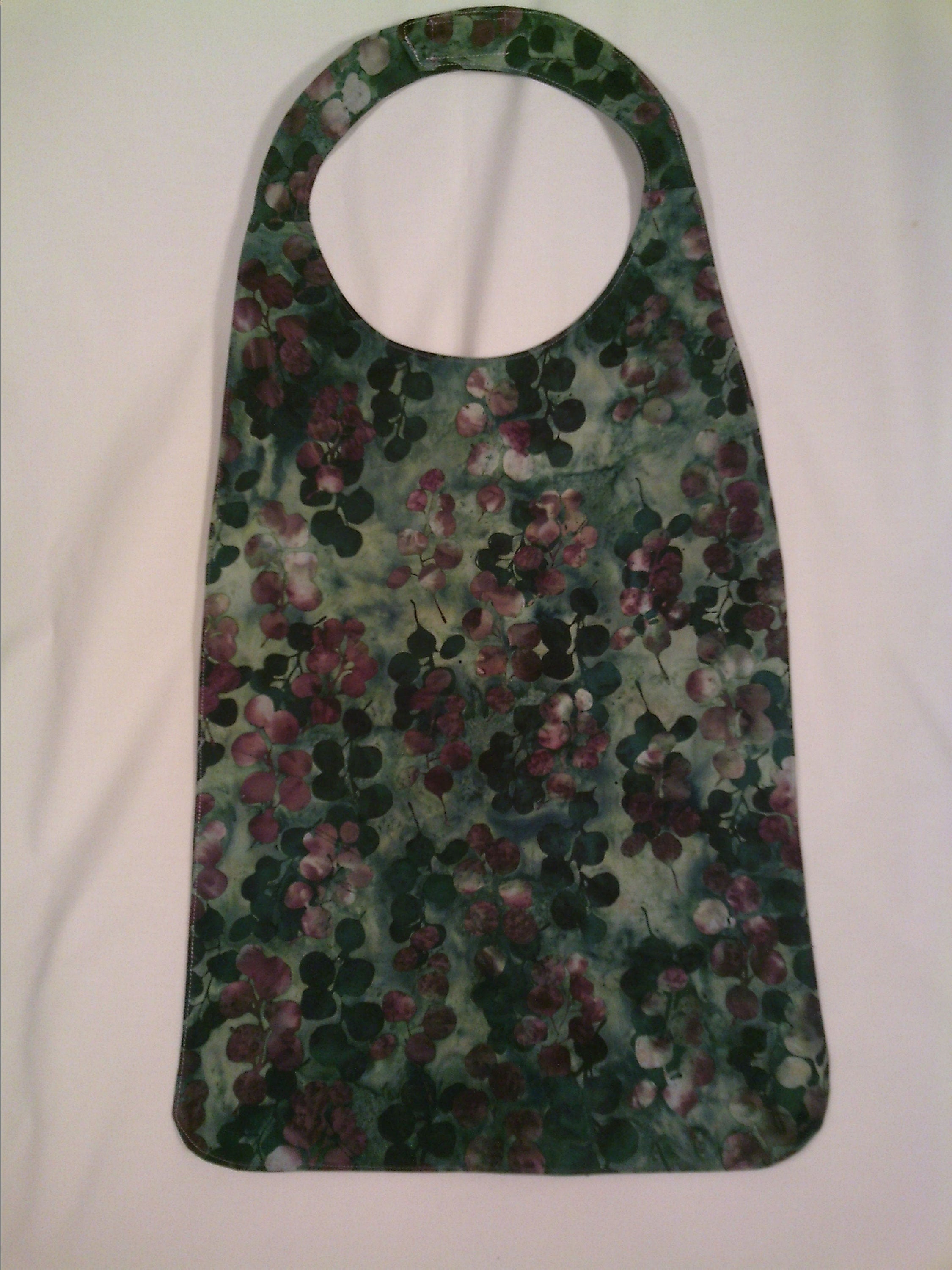 Adult Bib Blast of Flowers
