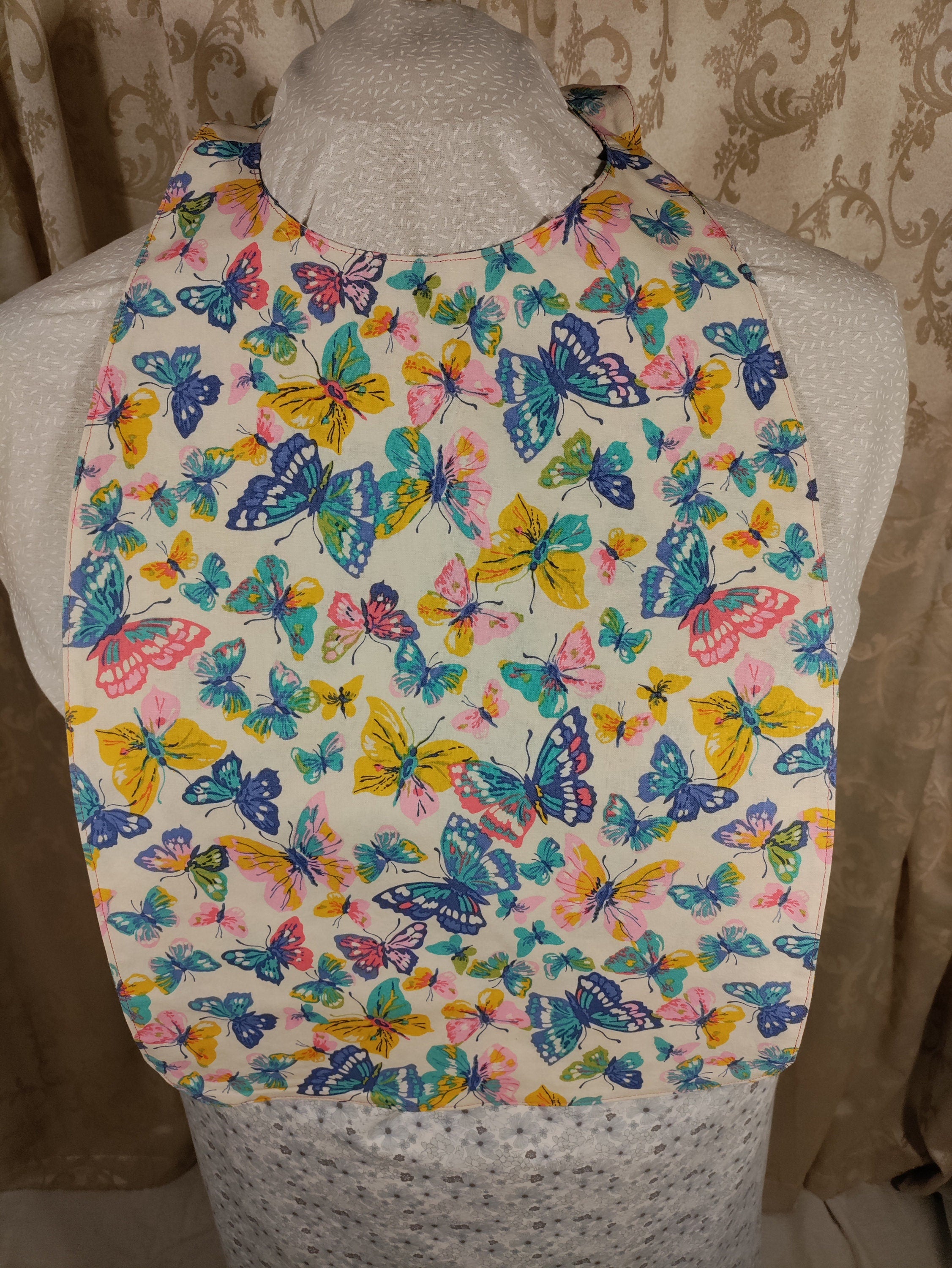 Adult Bib, Butterfly