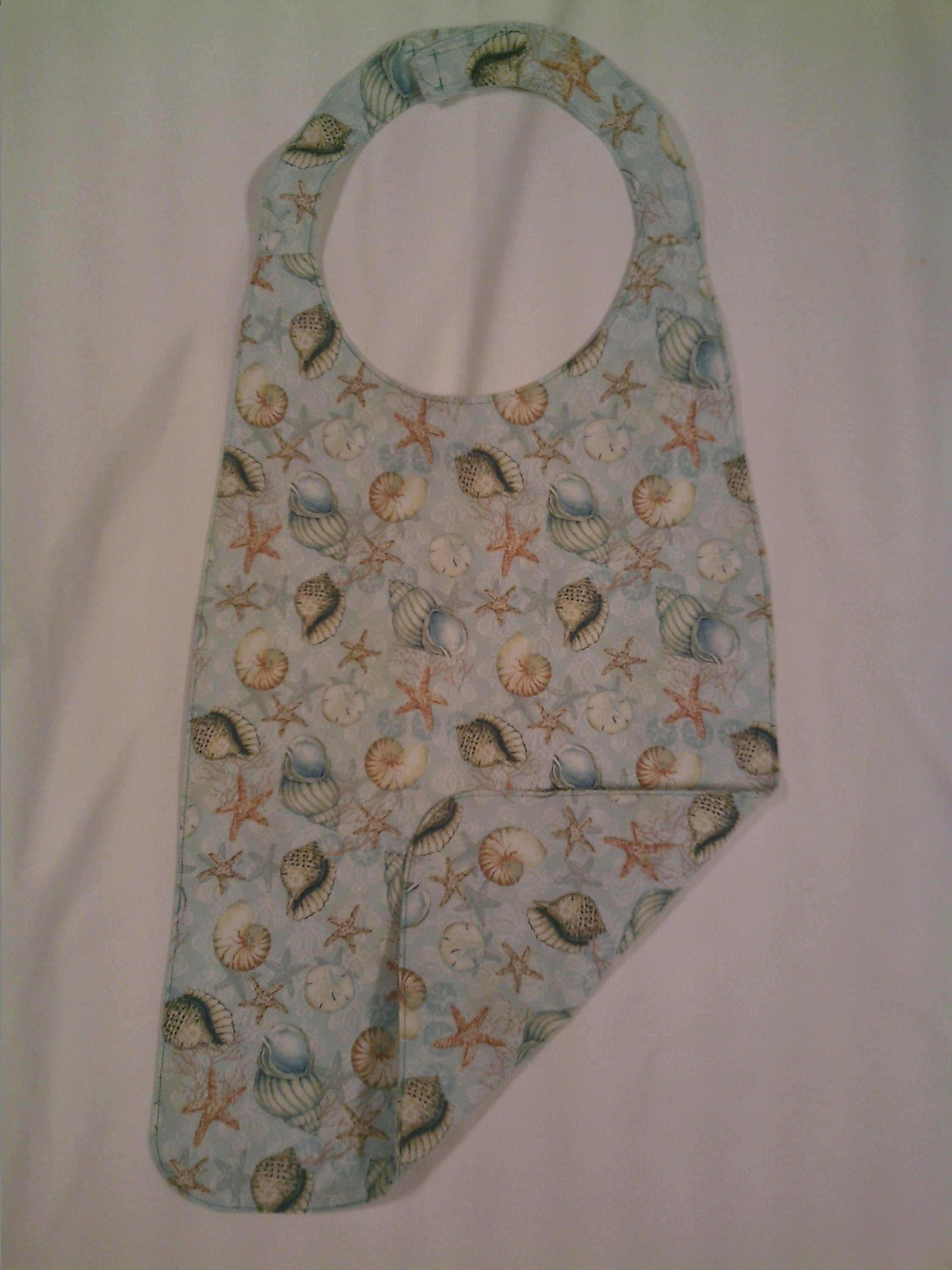 Adult Bib Sea Shells