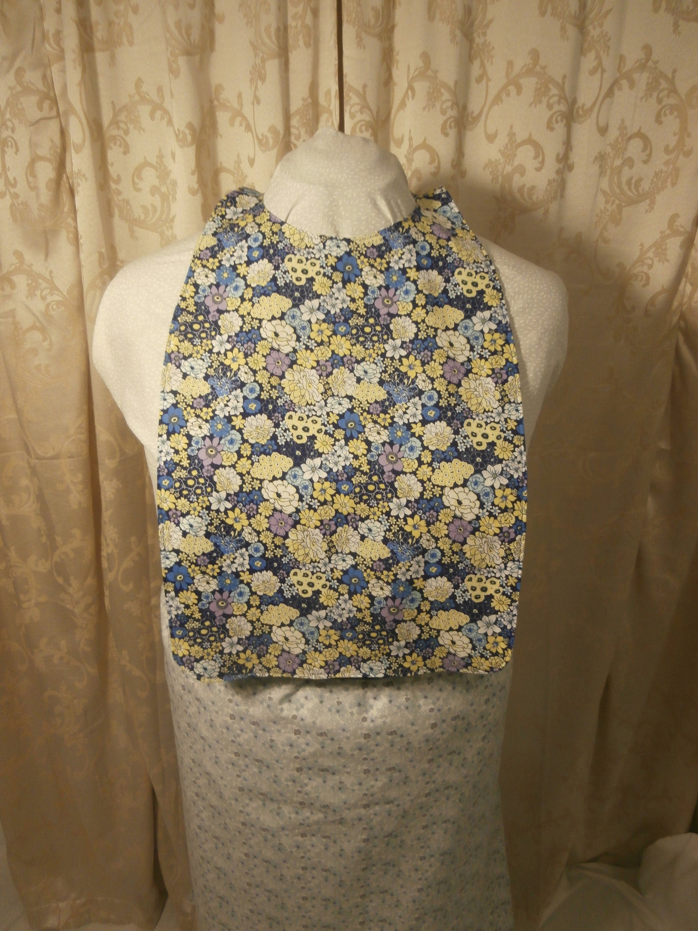 Adult Bib Flowers Galore