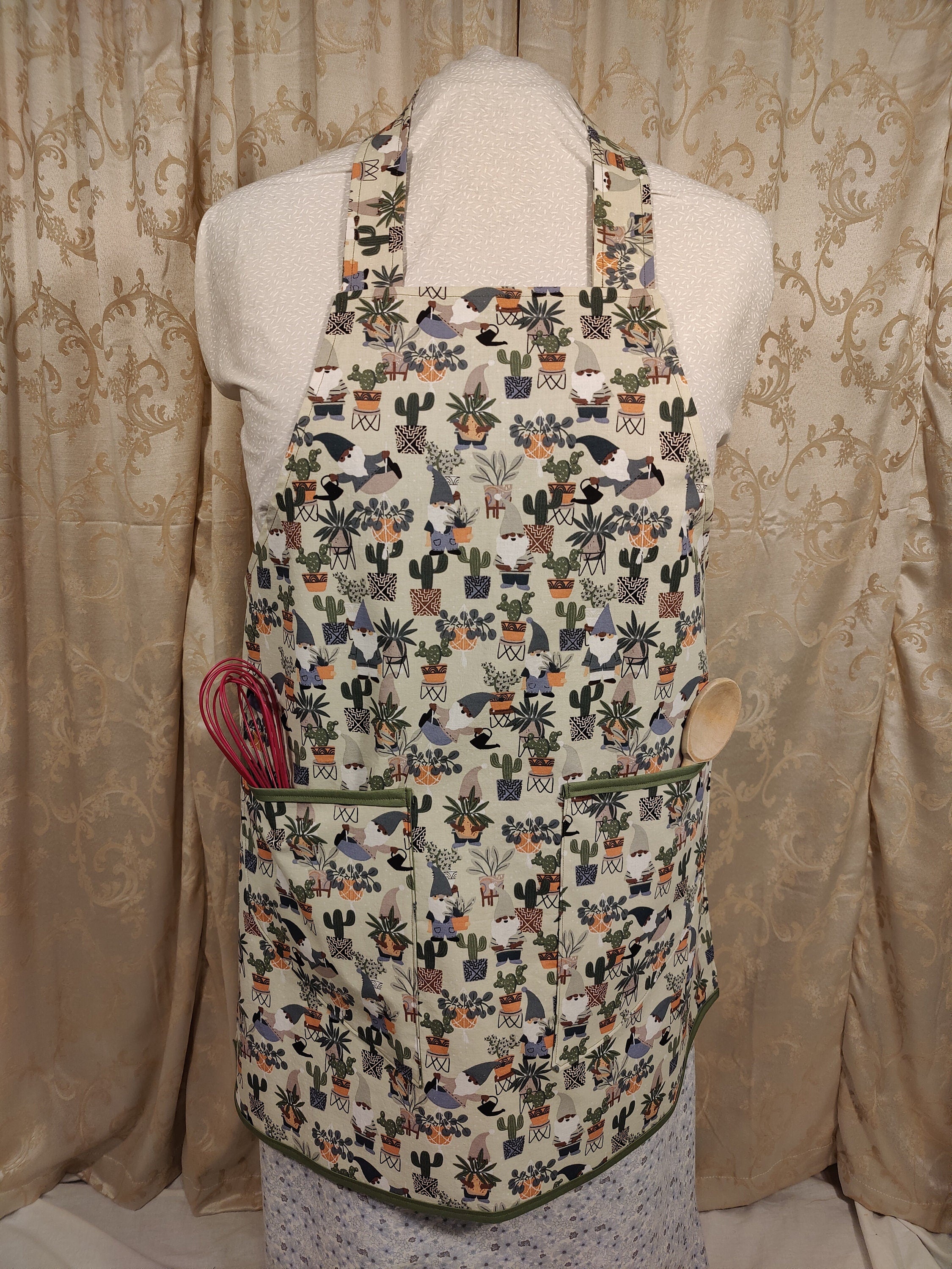 Adult Apron Gardening Gnomes