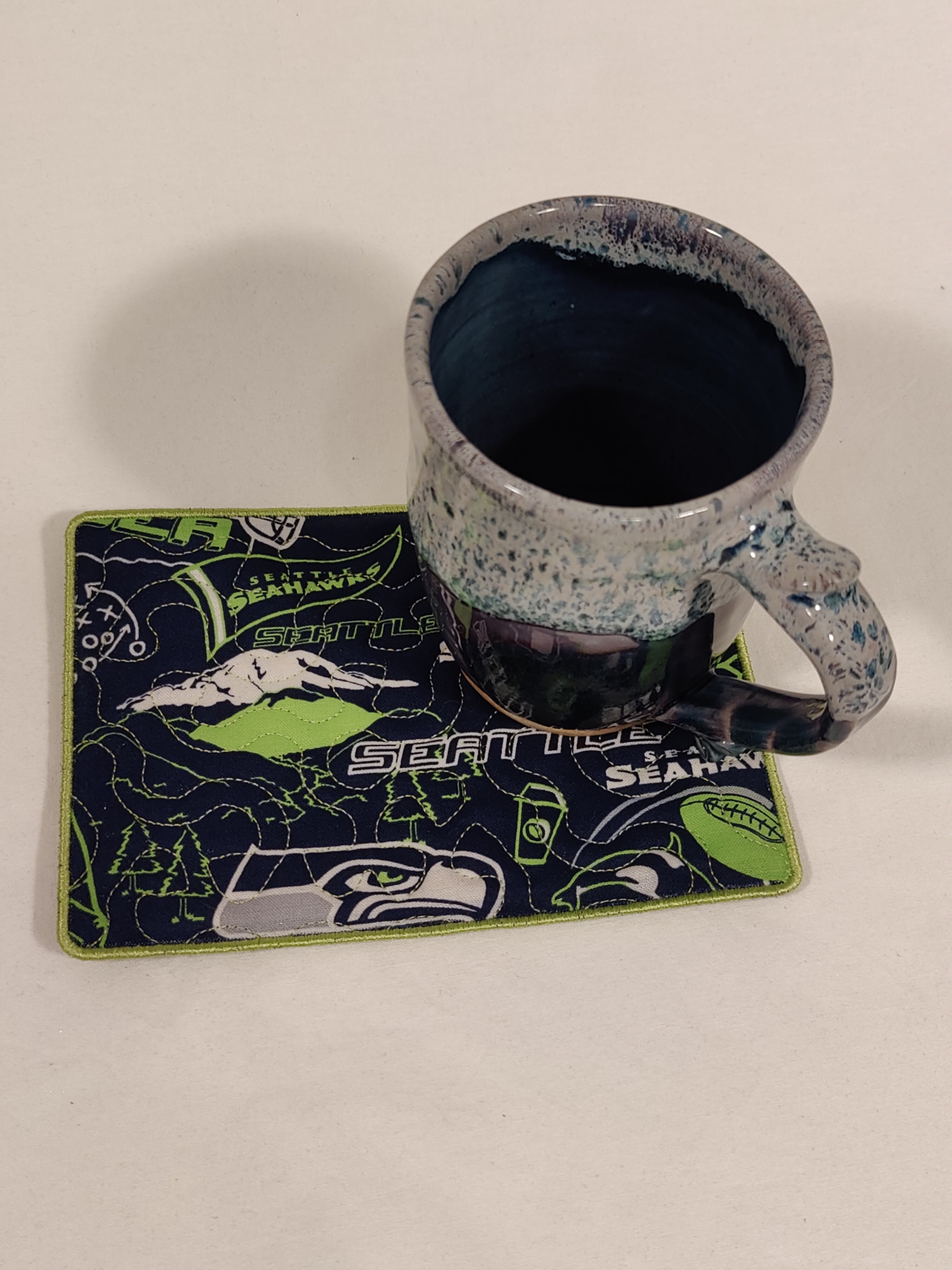 Mug Rug Seattle Seahawks