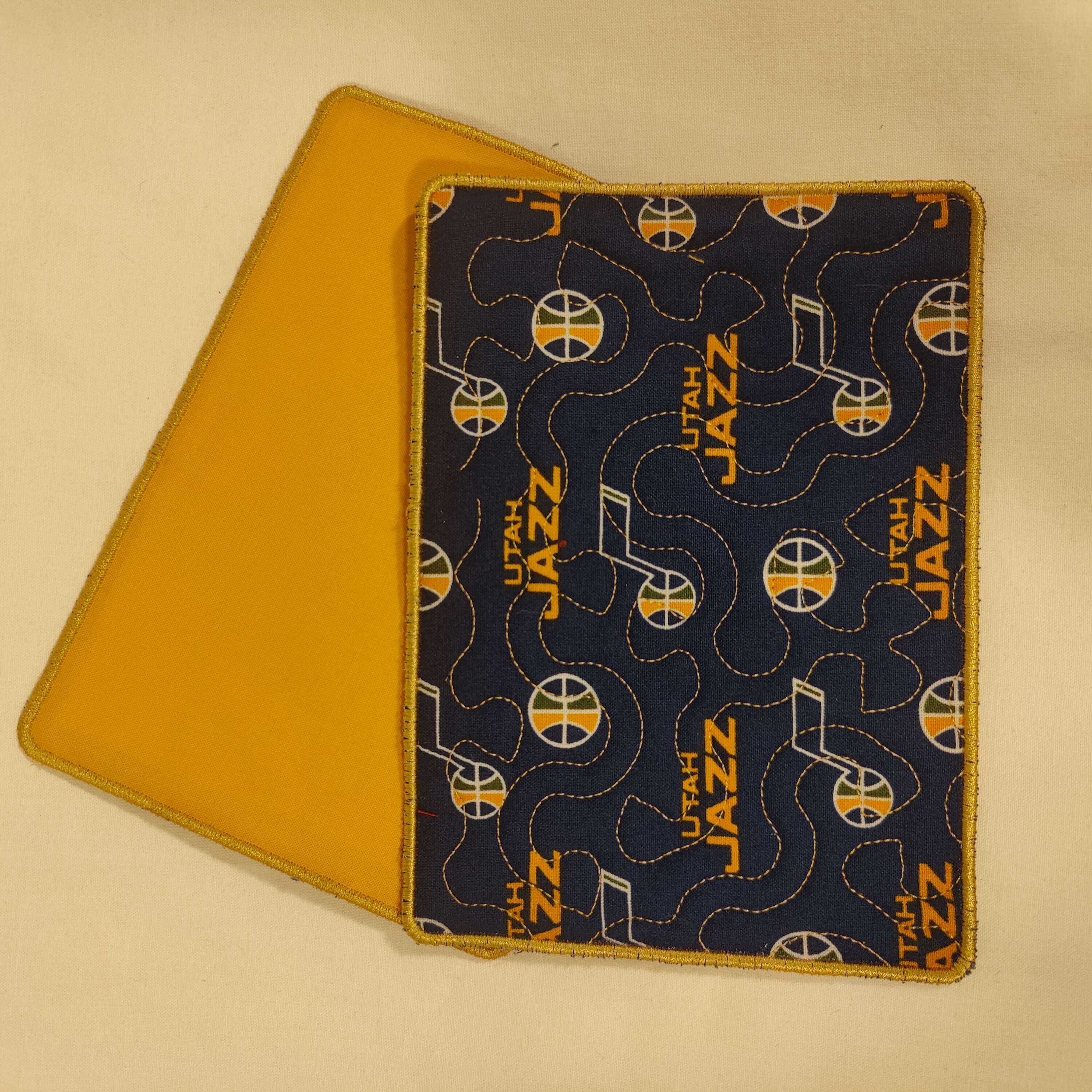 Mug Rug Utah Jazz