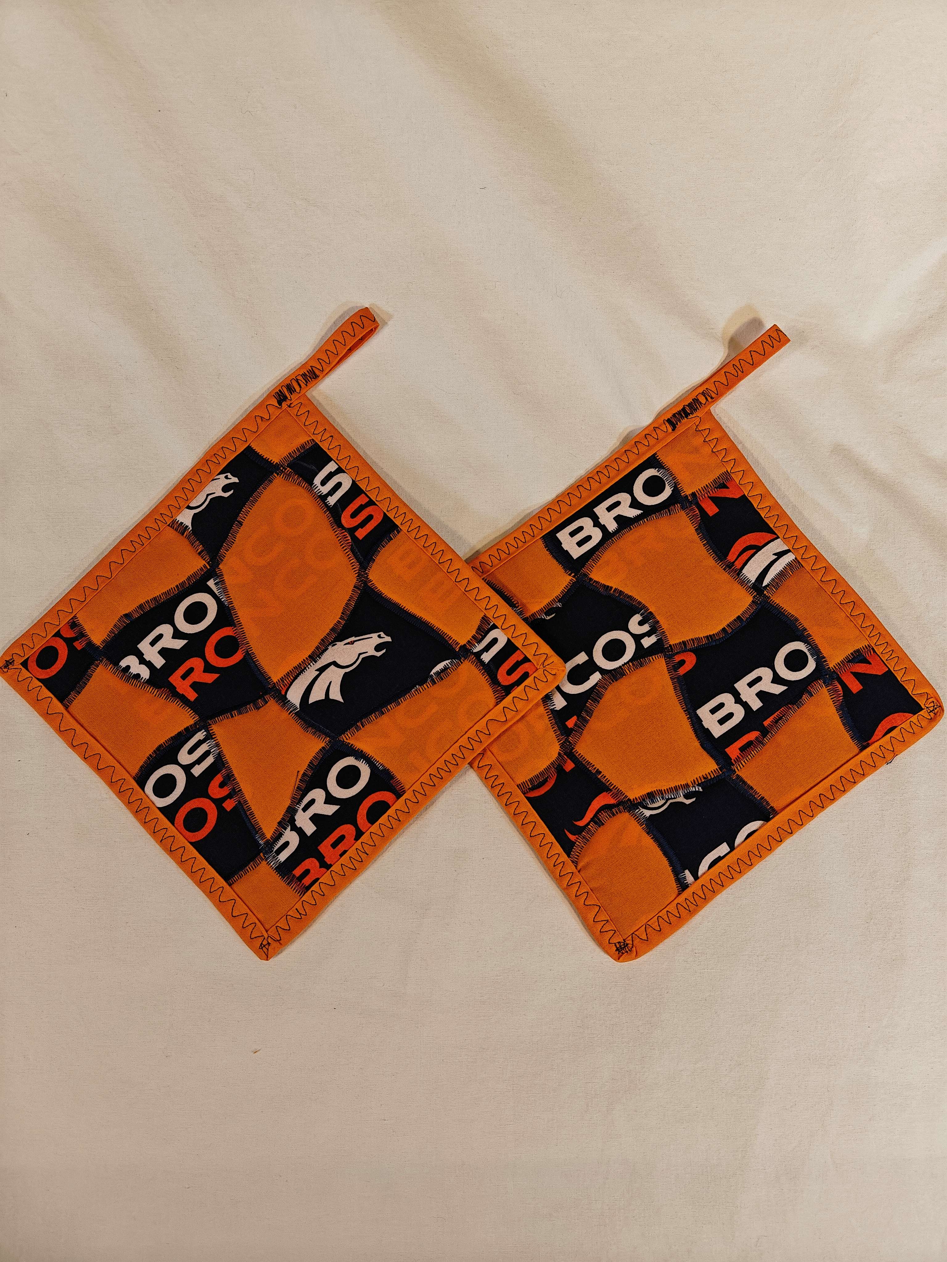 Potholders Denver Broncos