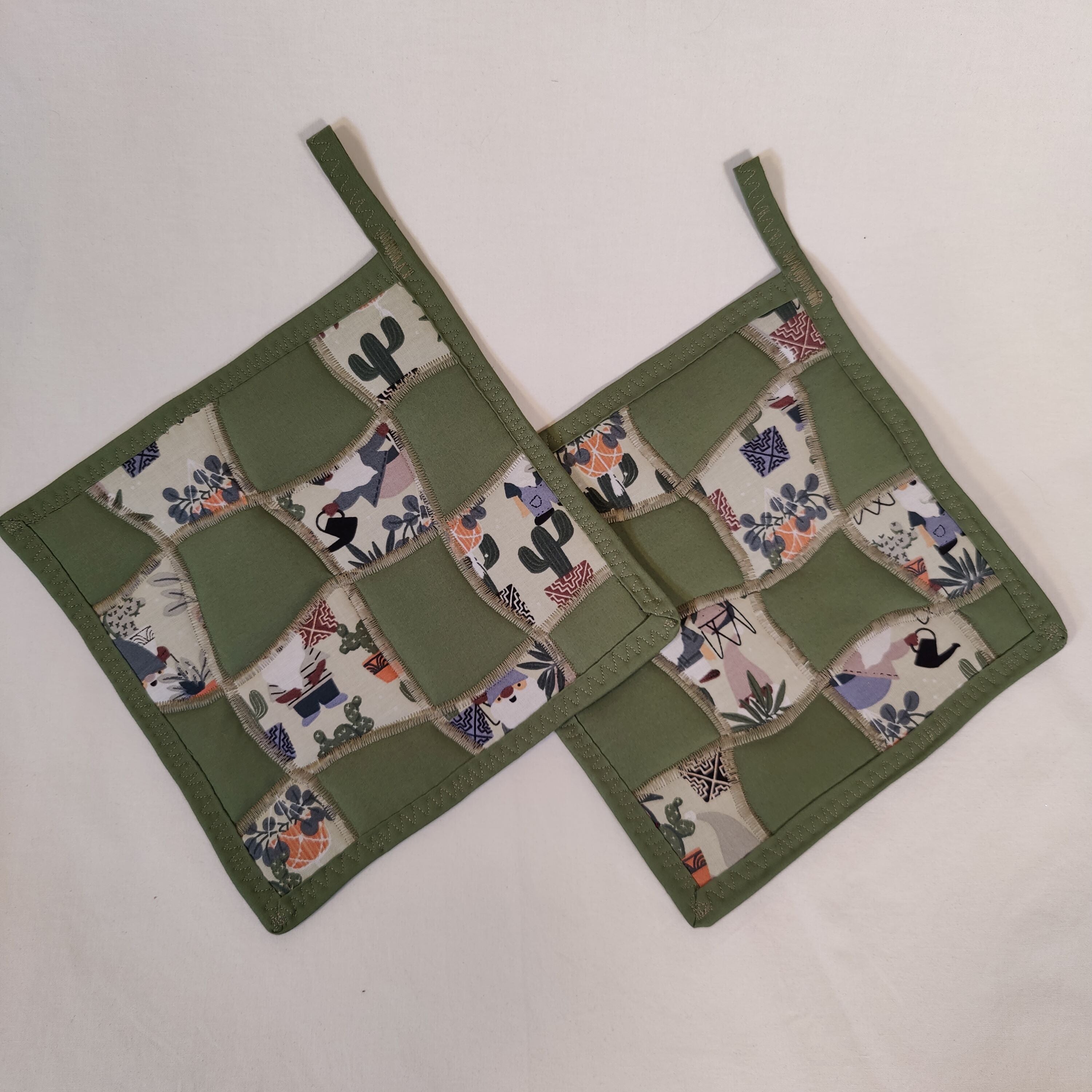 Potholders Gardening Gnomes