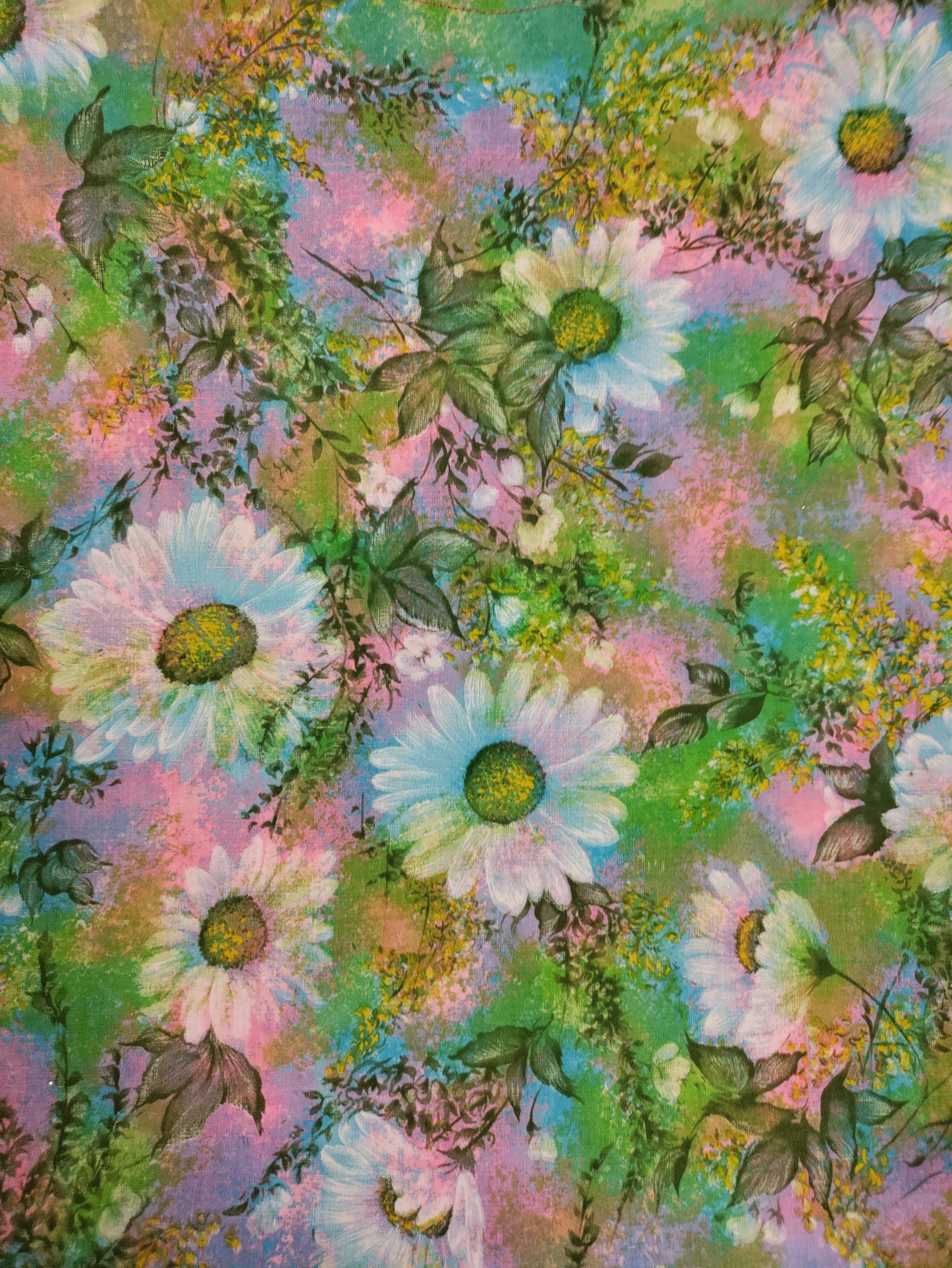 Adult Bib Springtime Flowers