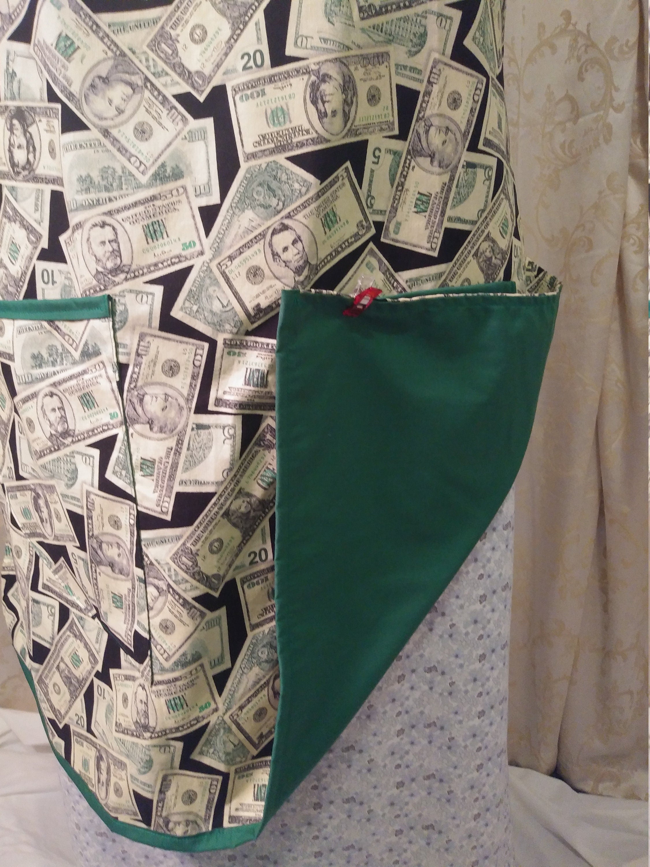 Adult Apron Money Print