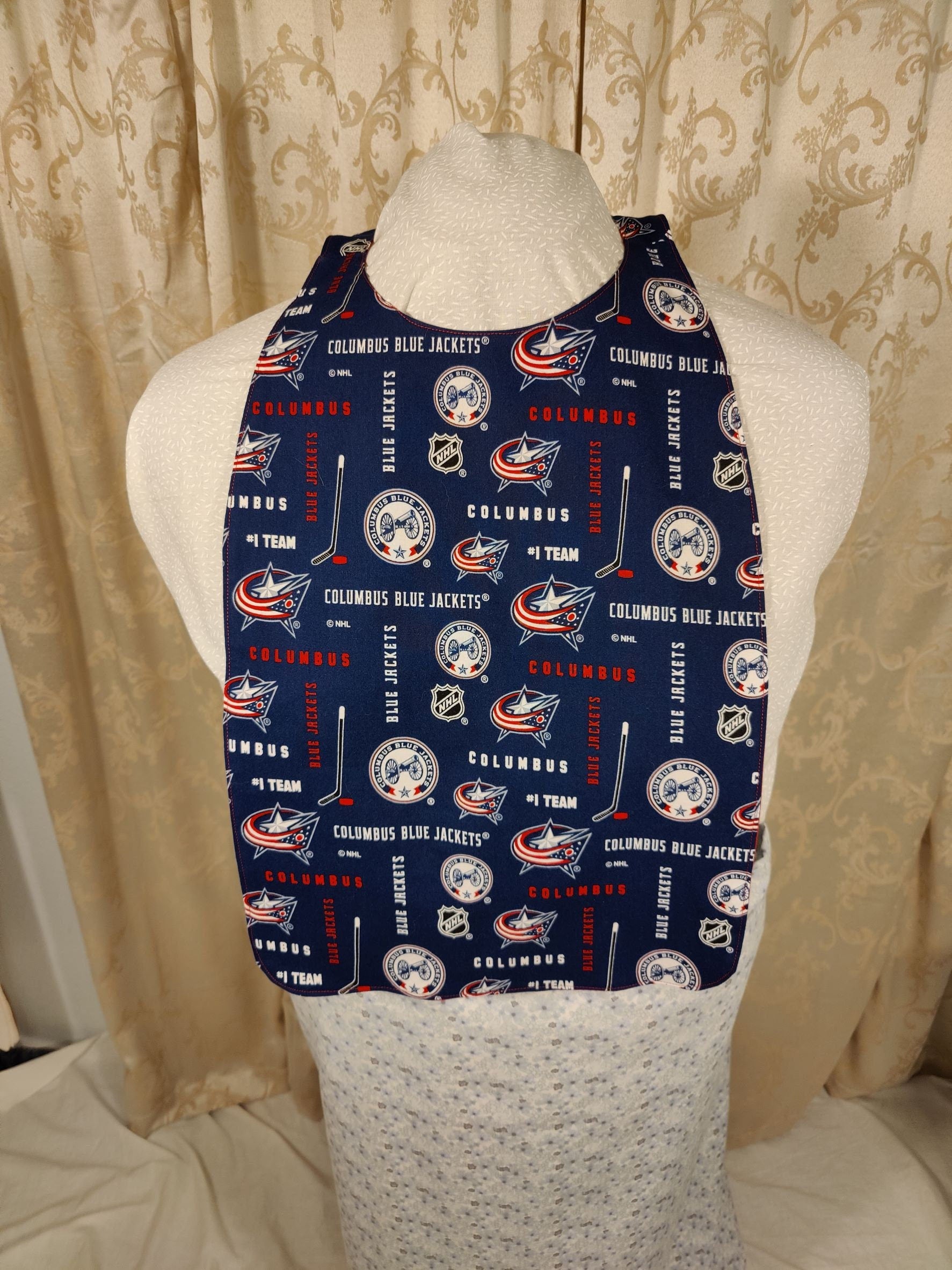 Adult Bib Columbus Blue Jackets