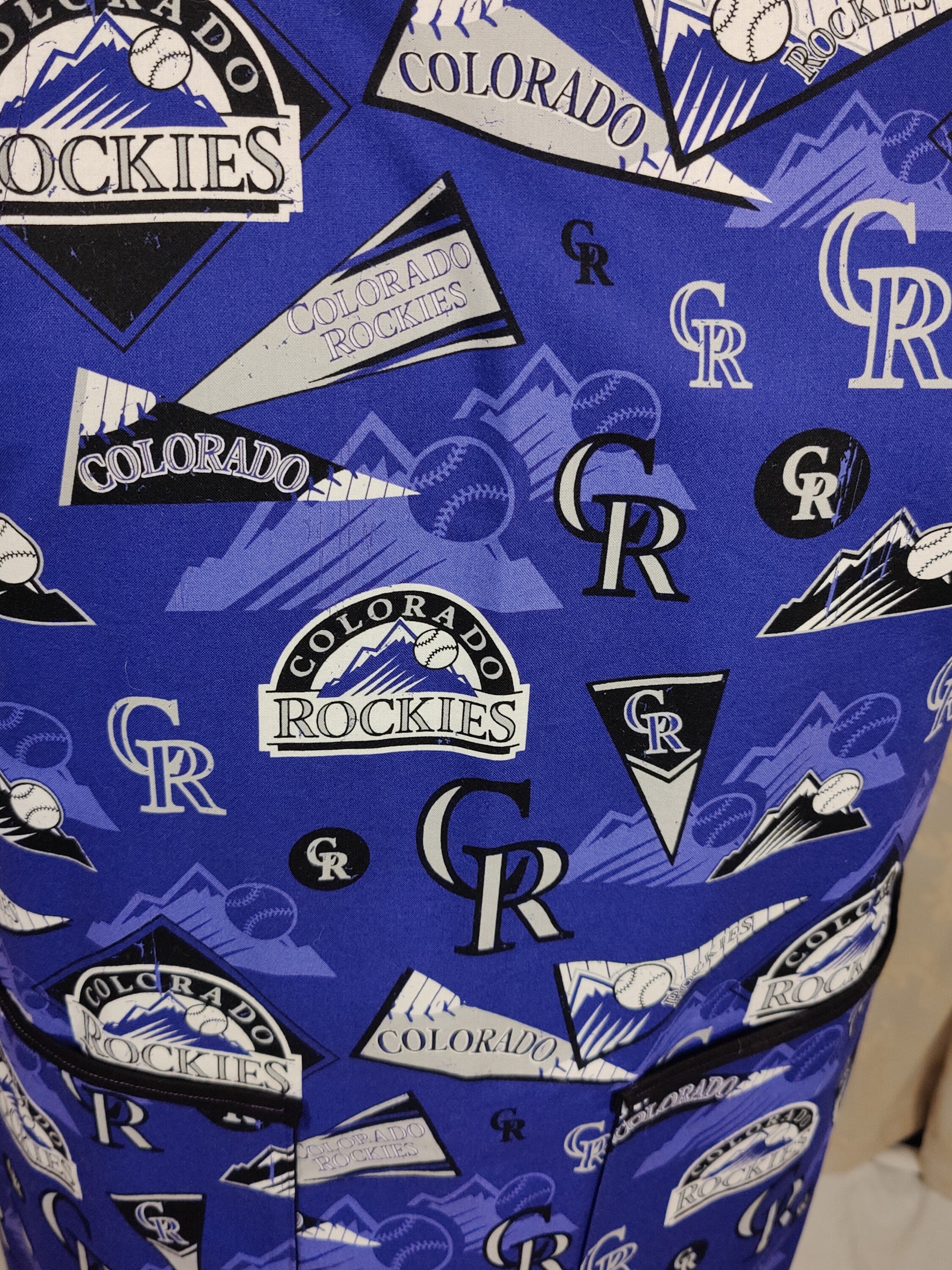 Adult Apron Colorado Rockies
