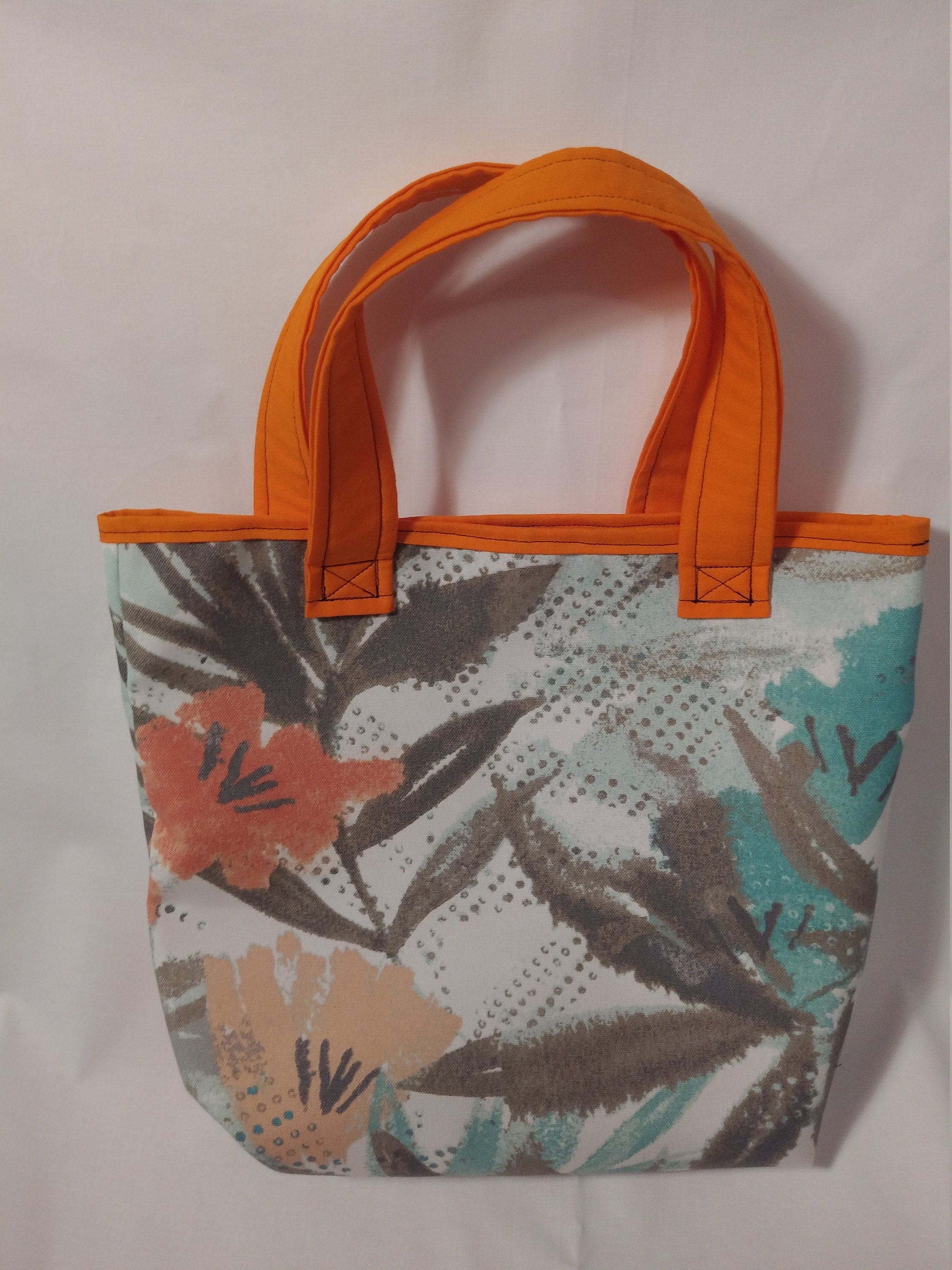 Shopping Bag Floral Canvas
