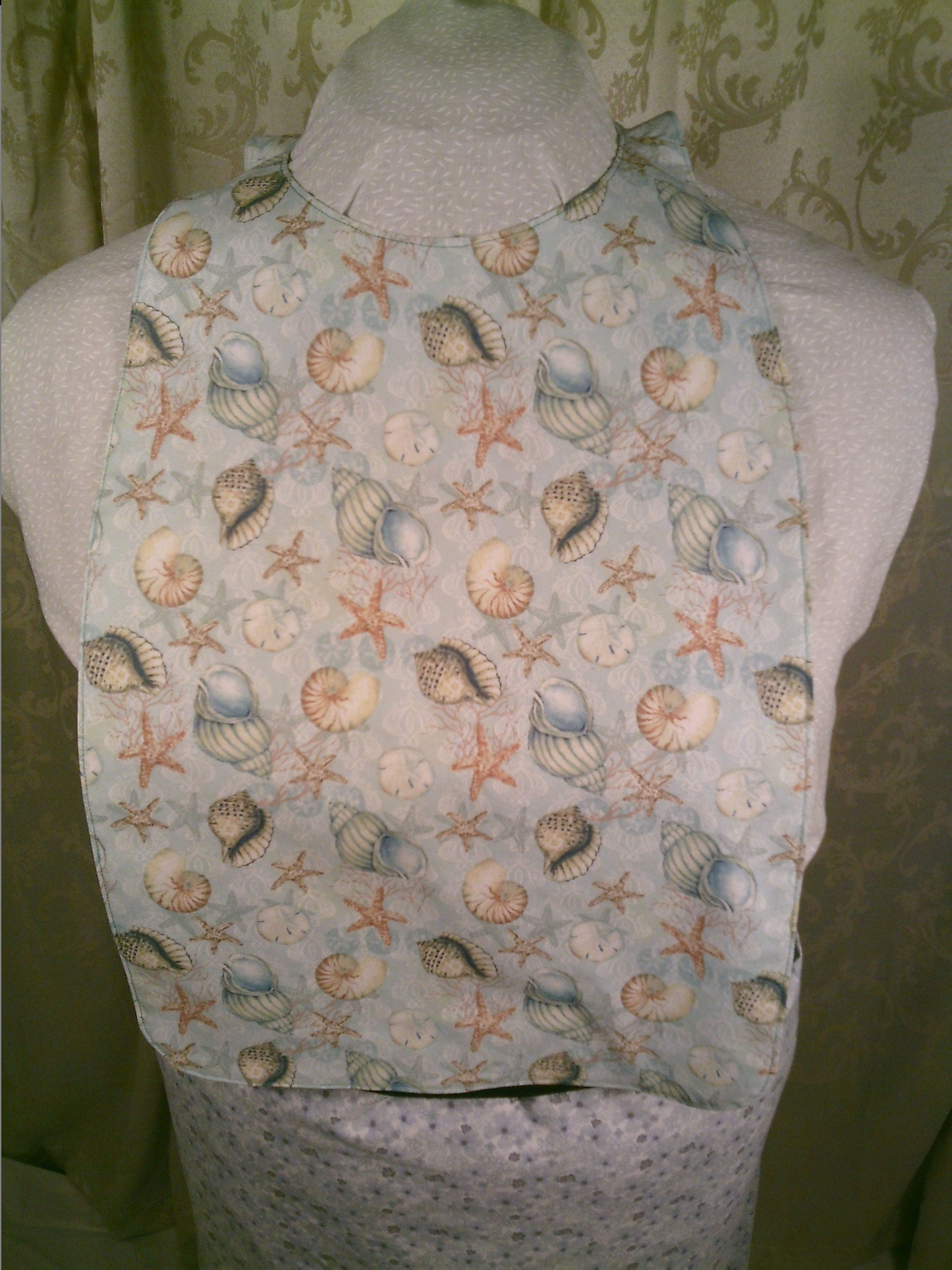 Adult Bib Sea Shells
