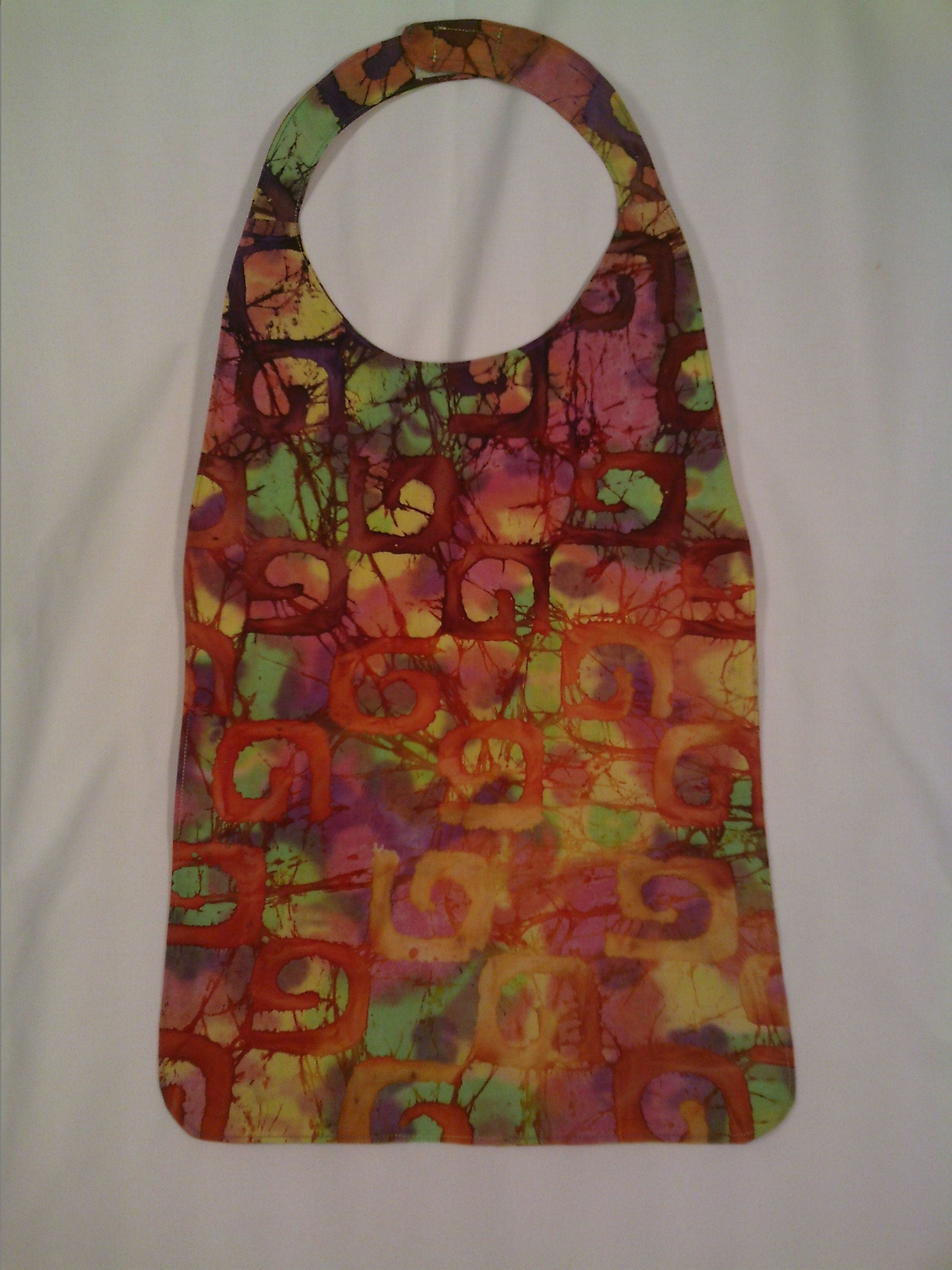 Adult Bib Batik Splash