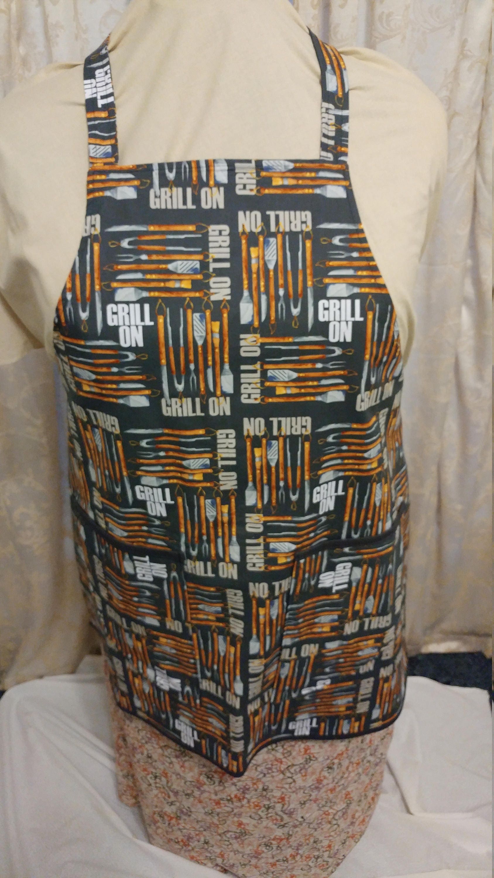 Adult Apron, BBQ Grill Master