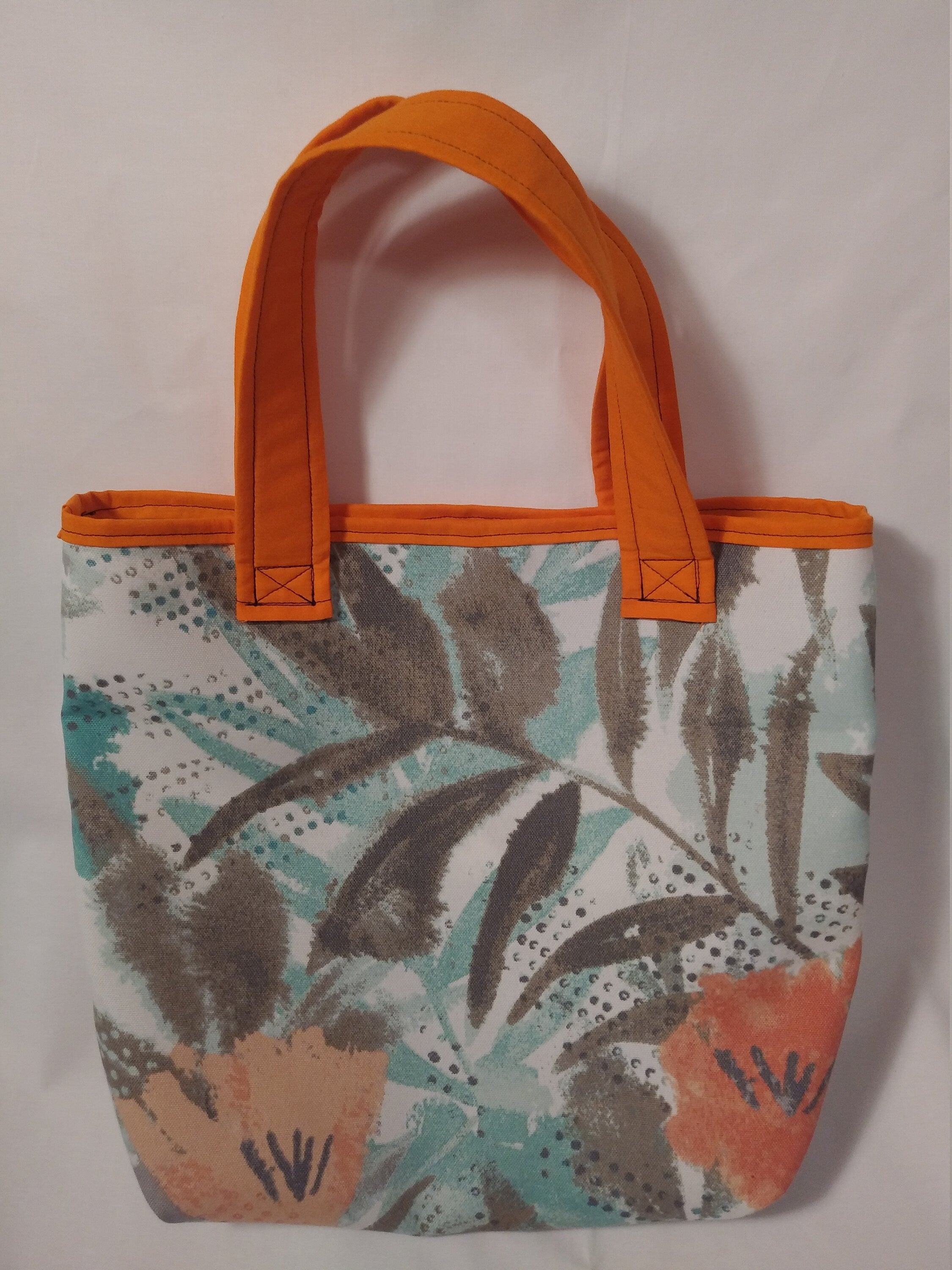 Shopping Bag Floral Canvas
