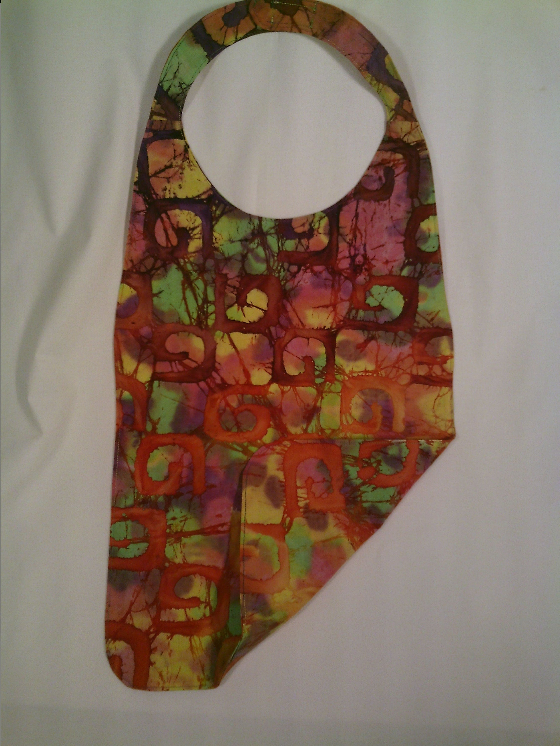 Adult Bib Batik Splash