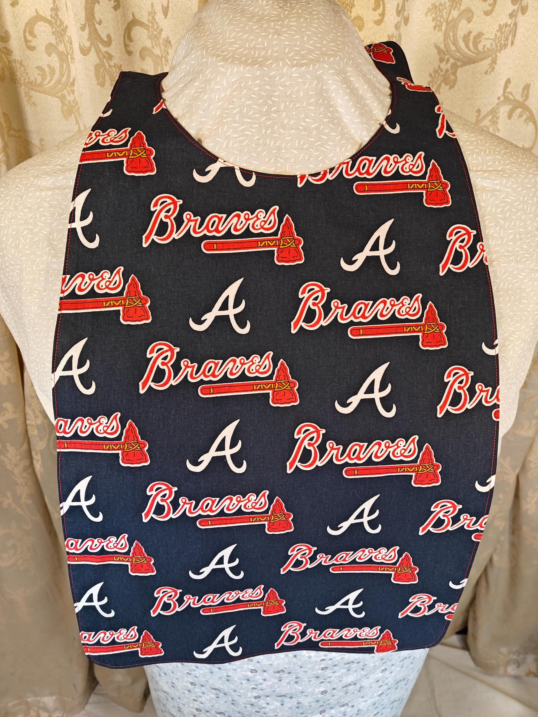 Adult Bib Atlanta Braves