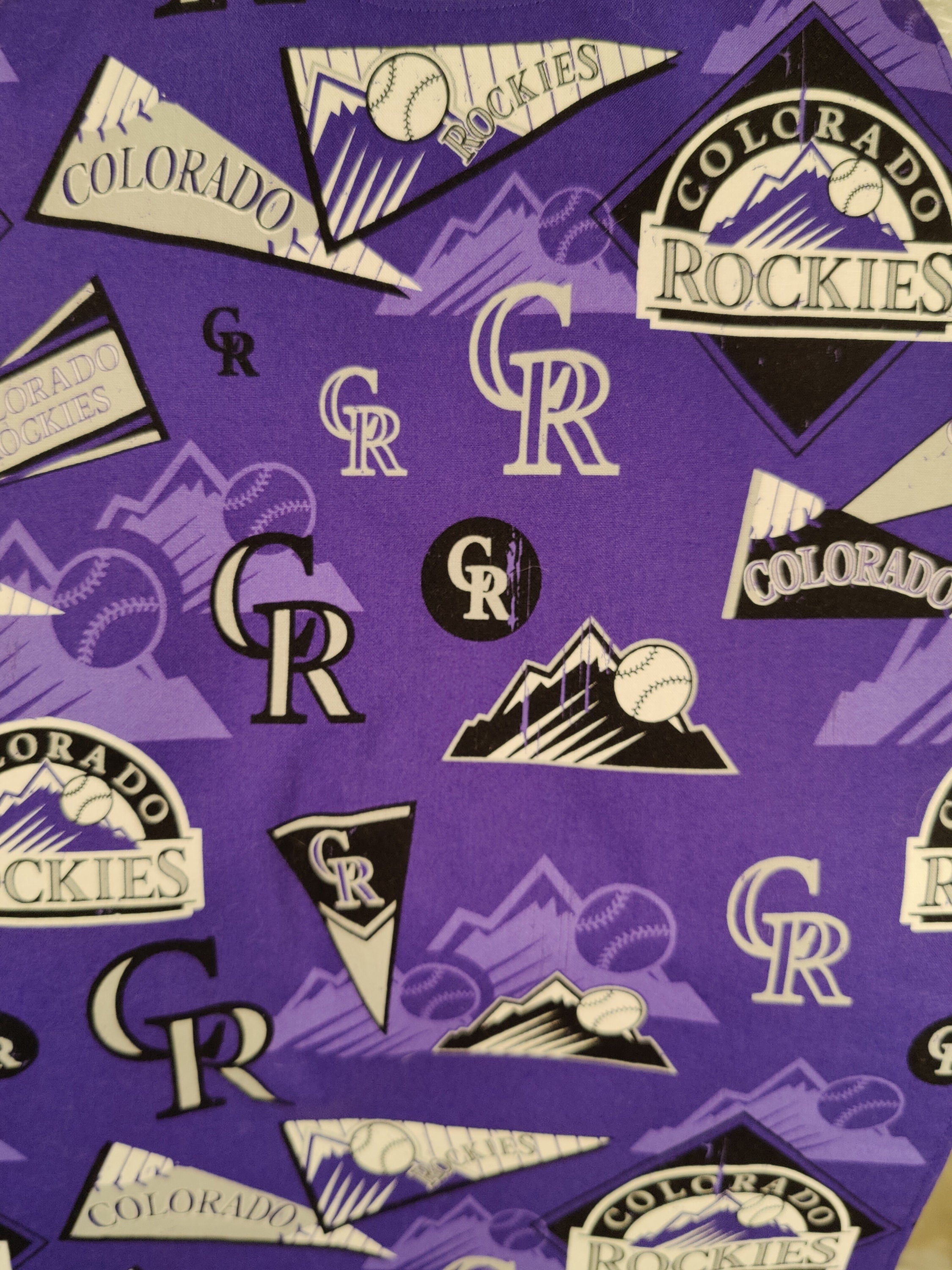 Adult Bib Colorado Rockies