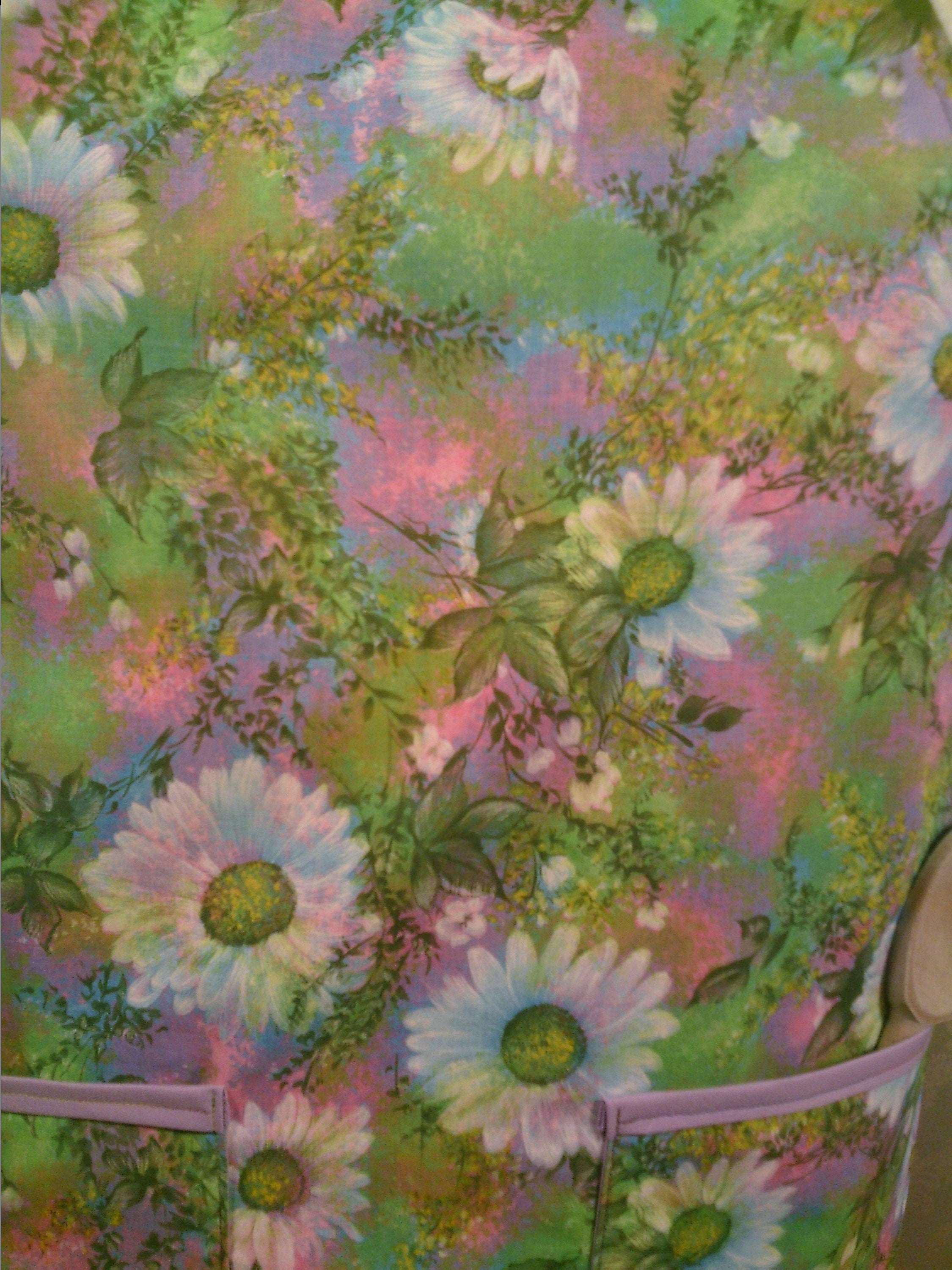 Adult Apron Springtime Flowers