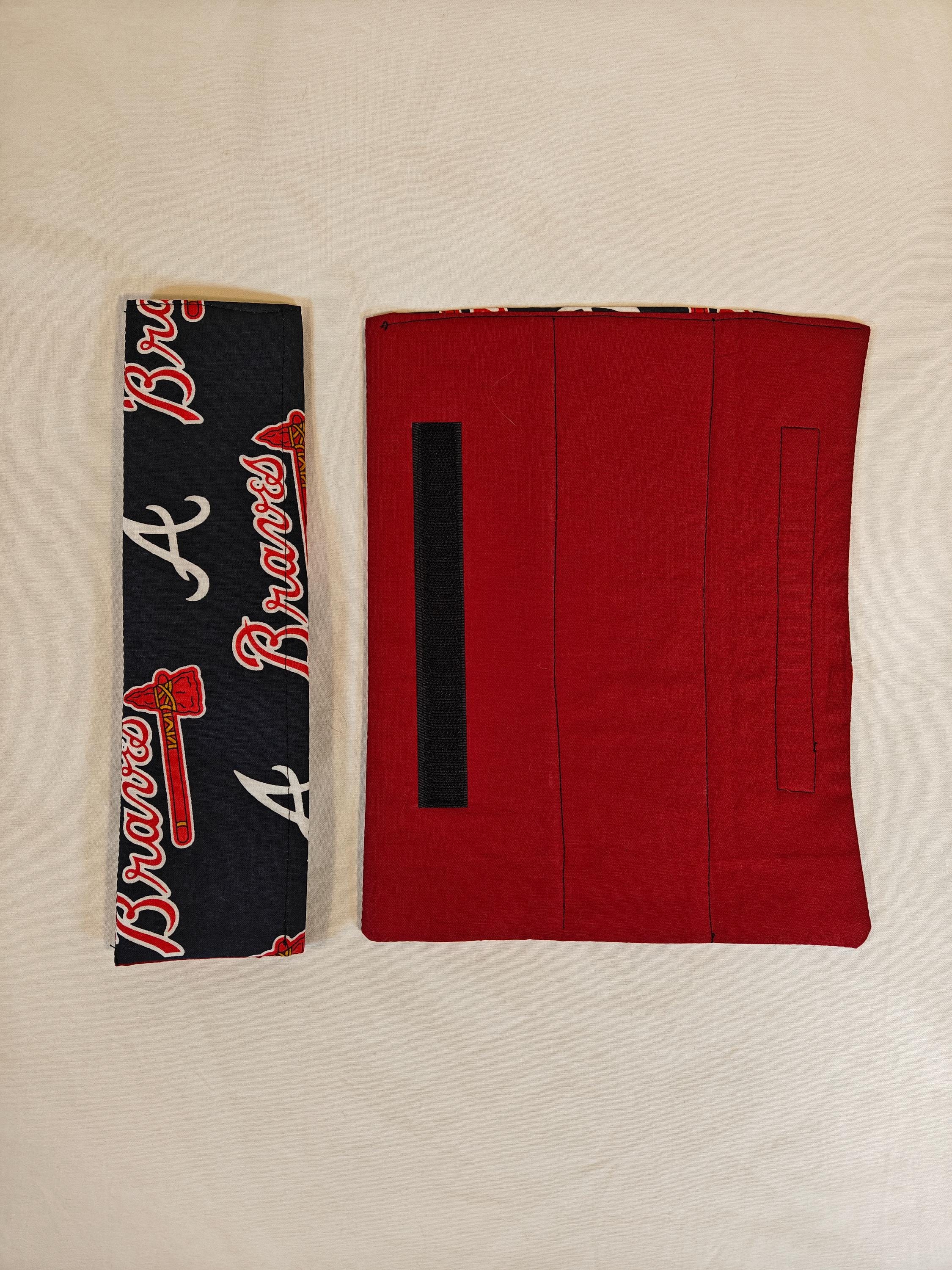 Adult Shoulder Strap Cover, Atlanta Braves