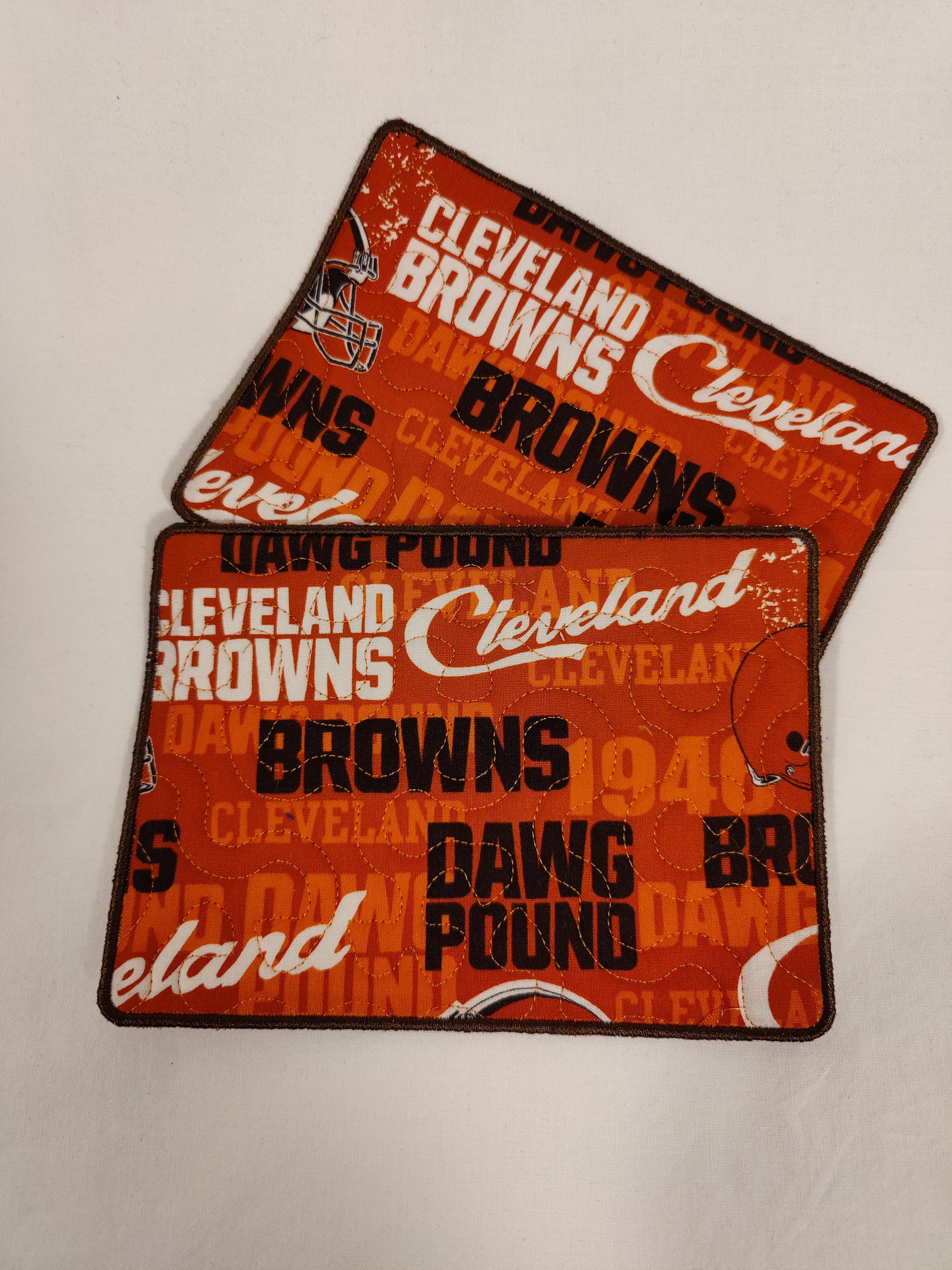 Mug Rug Cleveland Browns