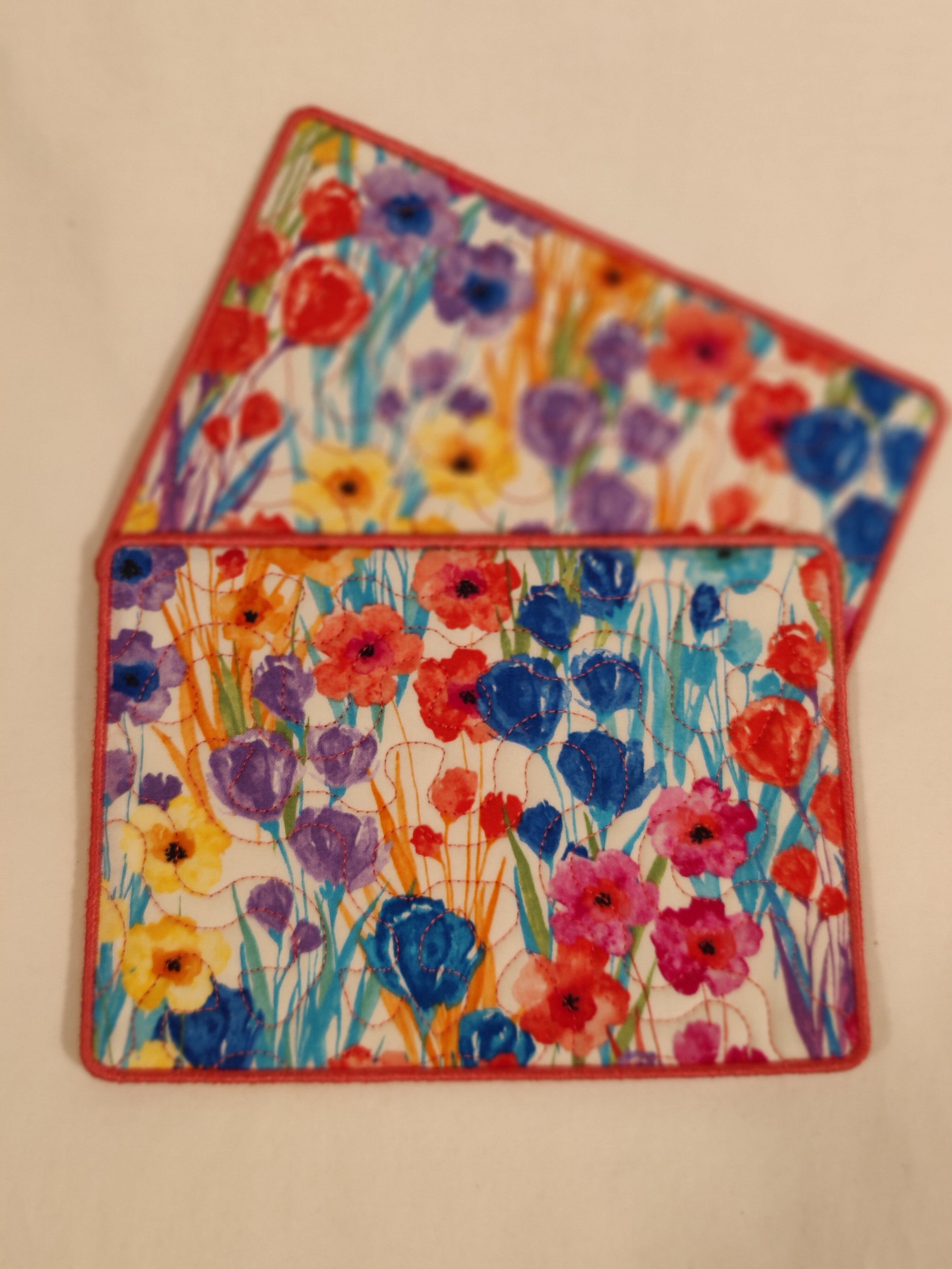 Mug Rug Floral Garden