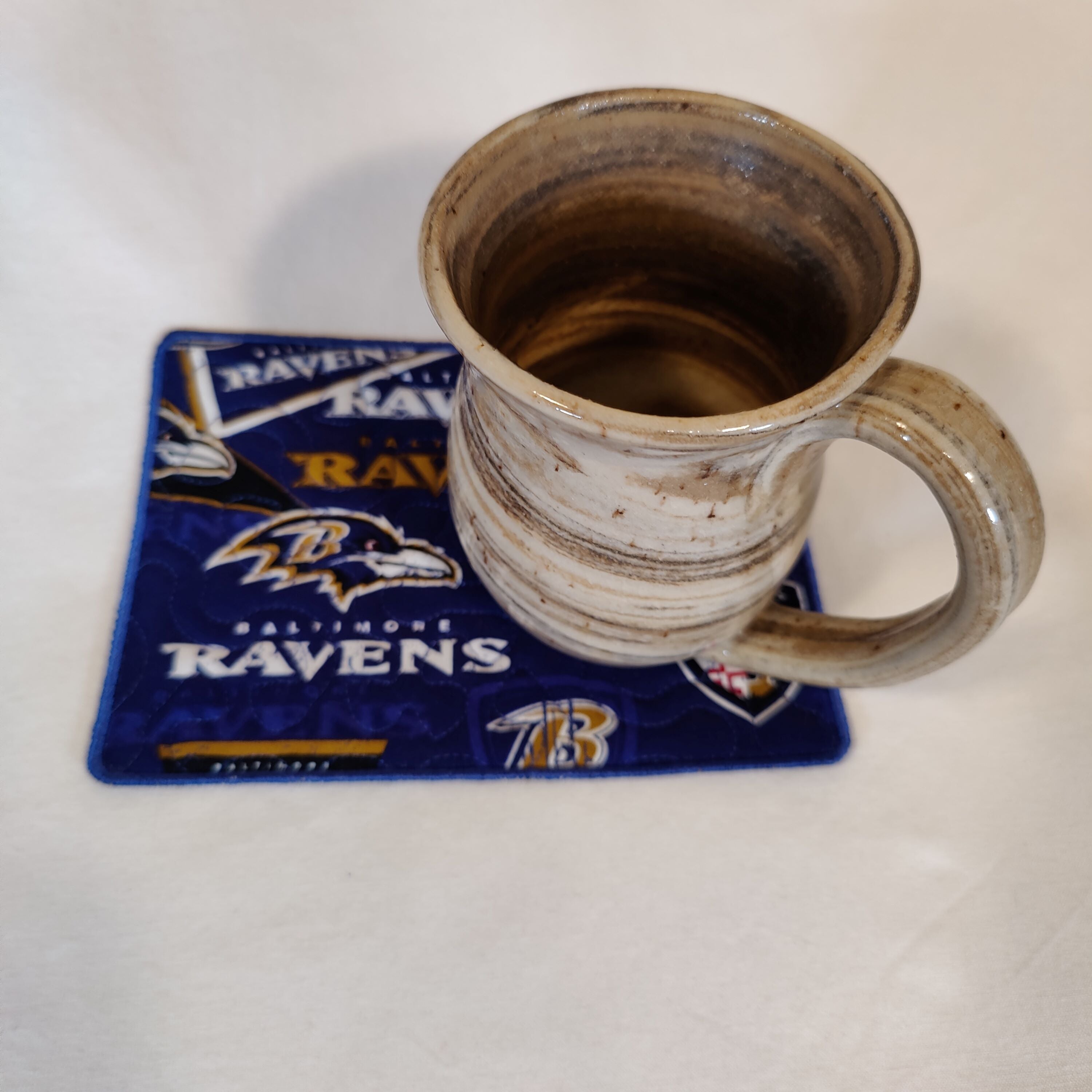 Mug Rug Baltimore Ravens