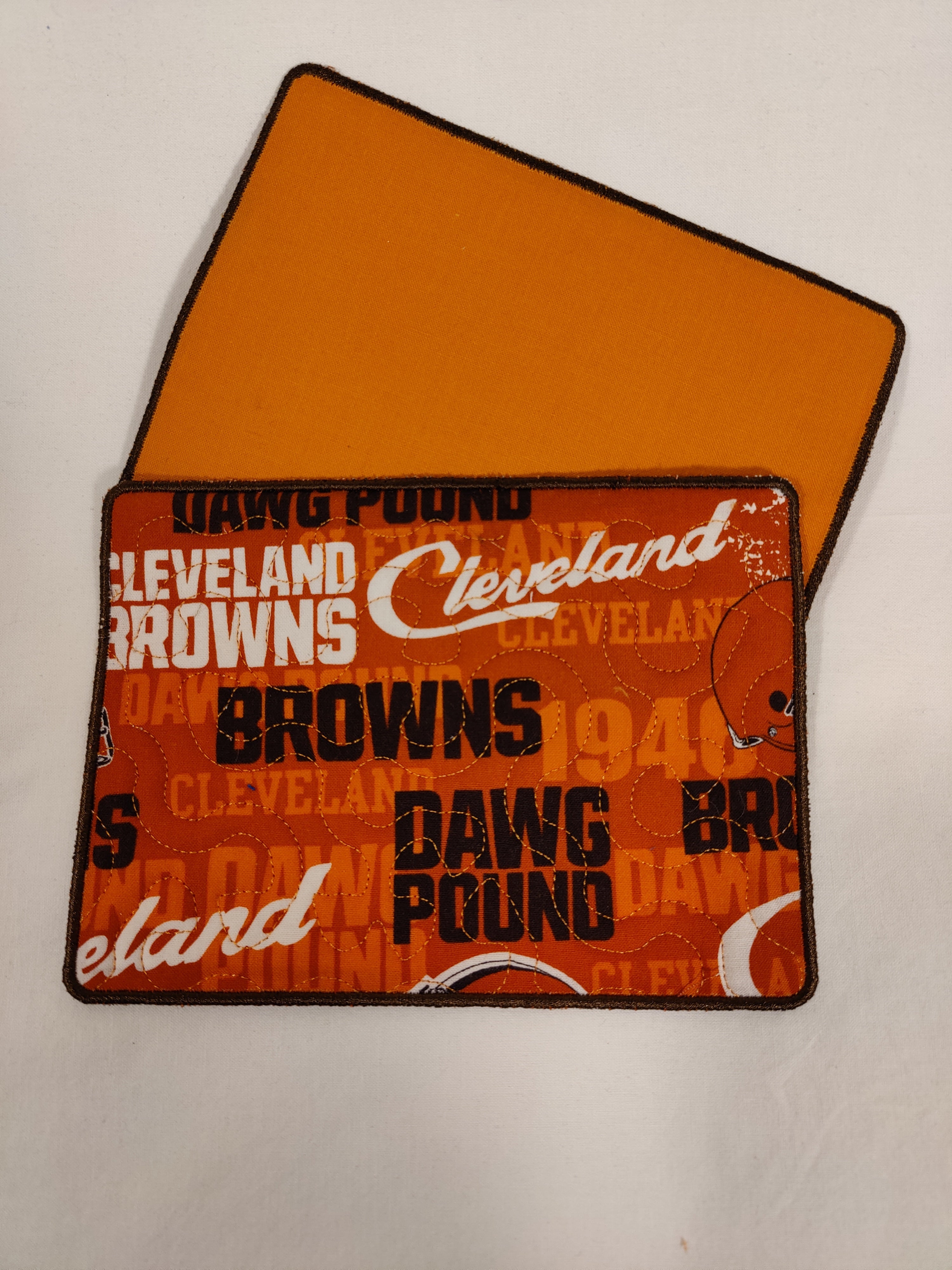 Mug Rug Cleveland Browns