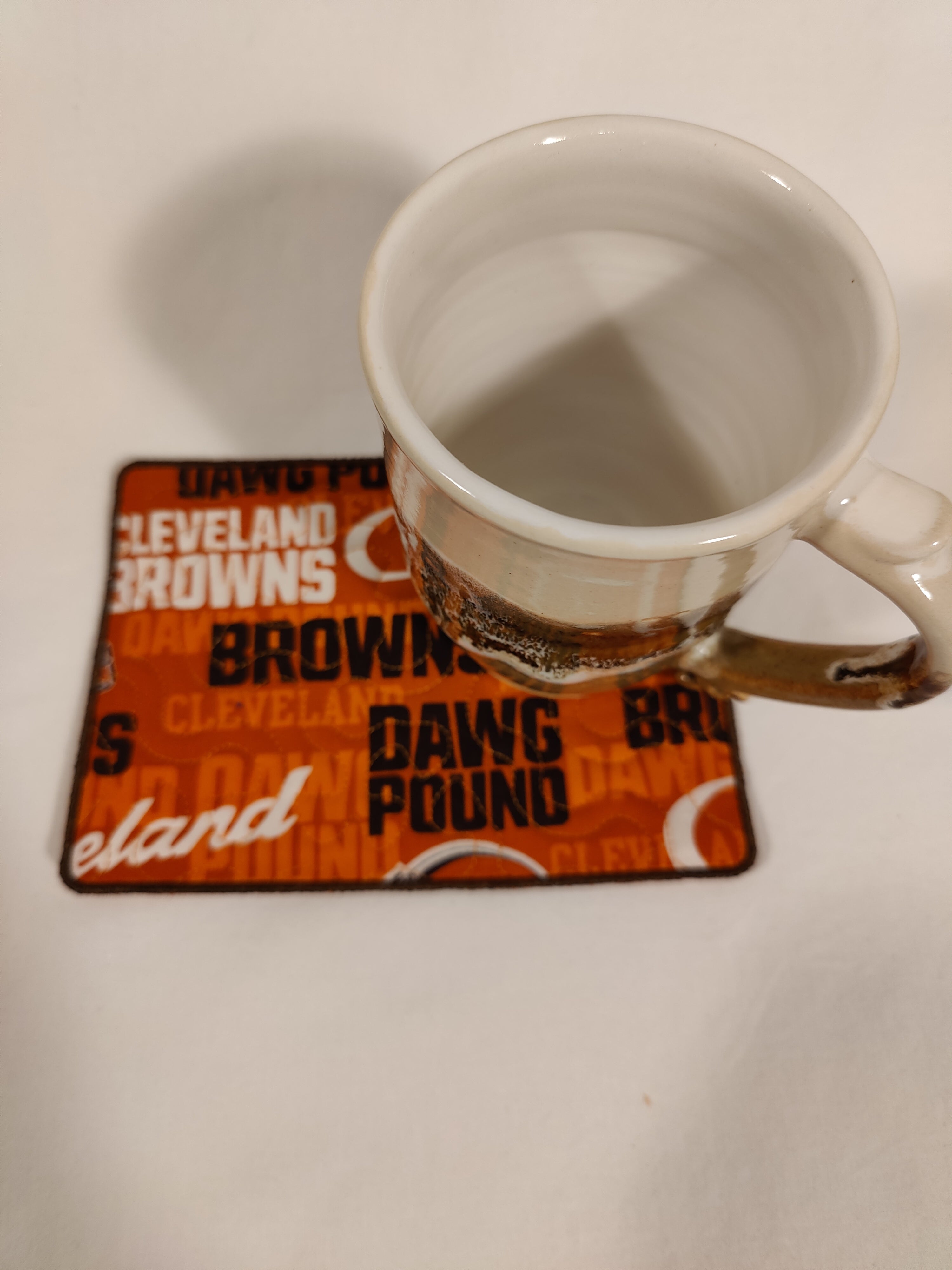 Mug Rug Cleveland Browns