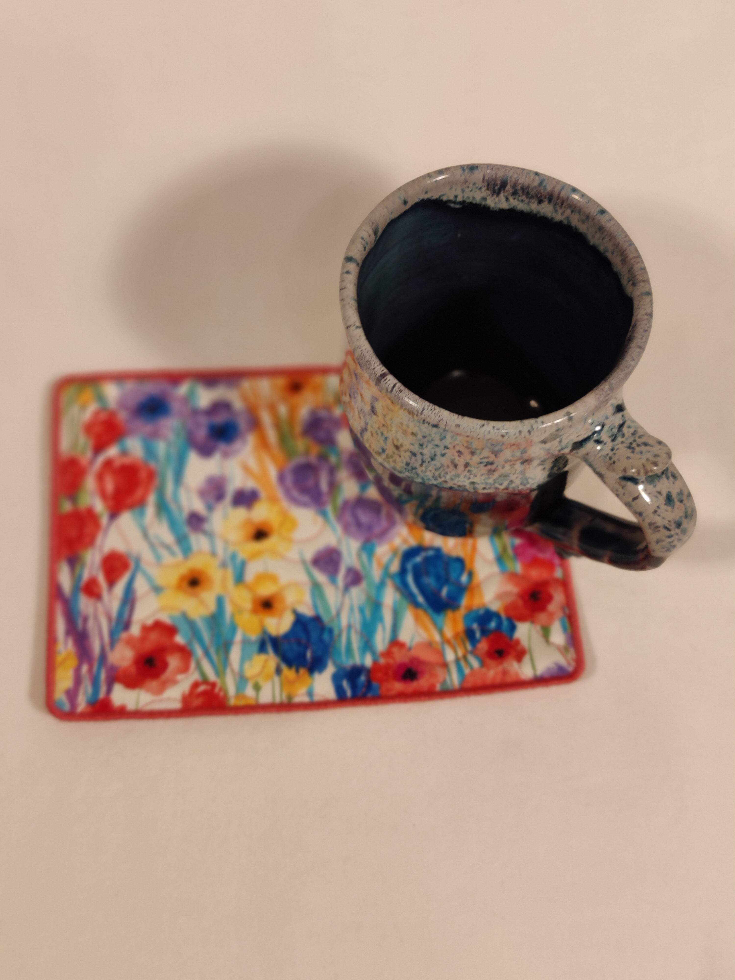 Mug Rug Floral Garden