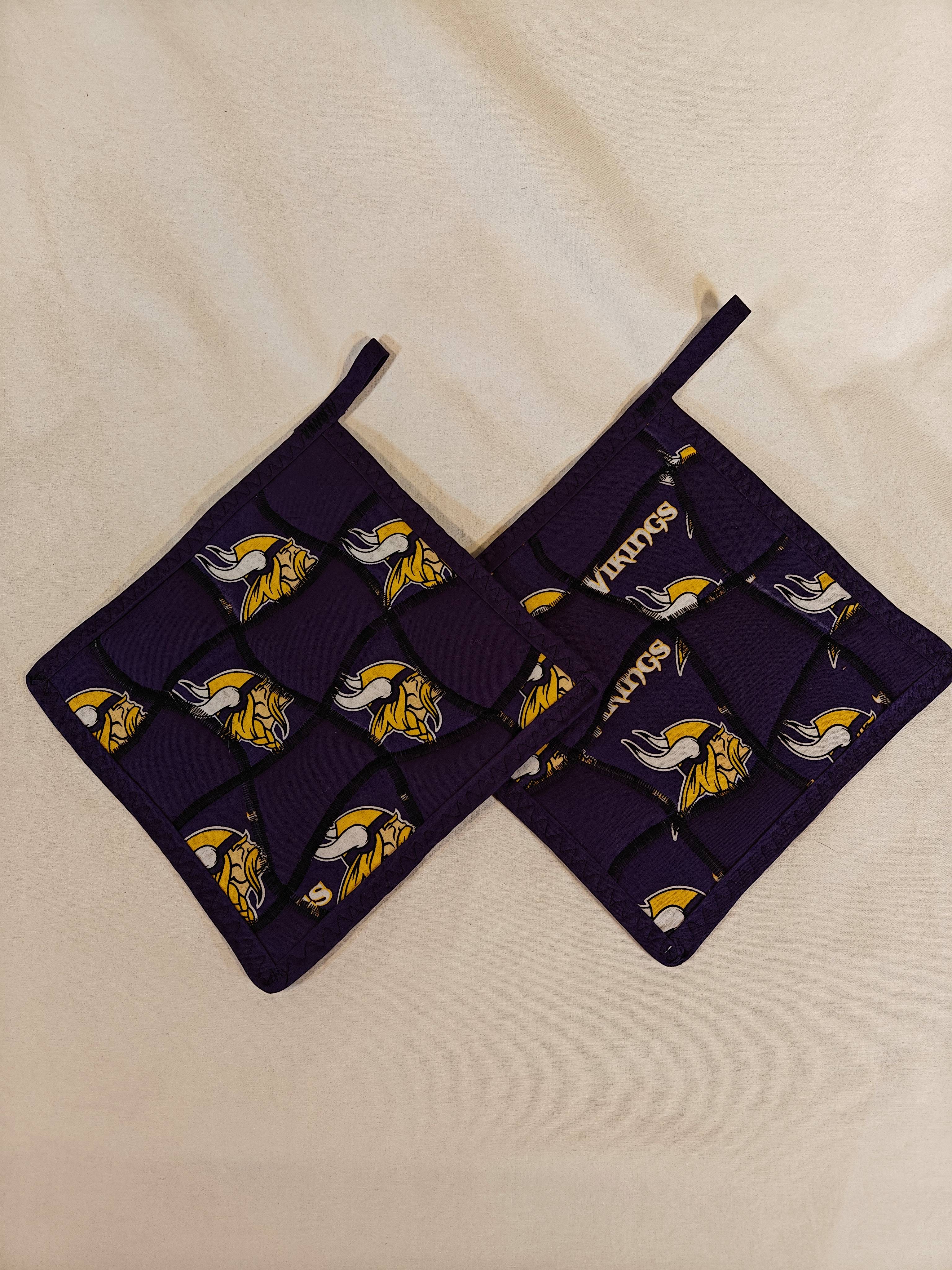 Potholders Minnesota Viking