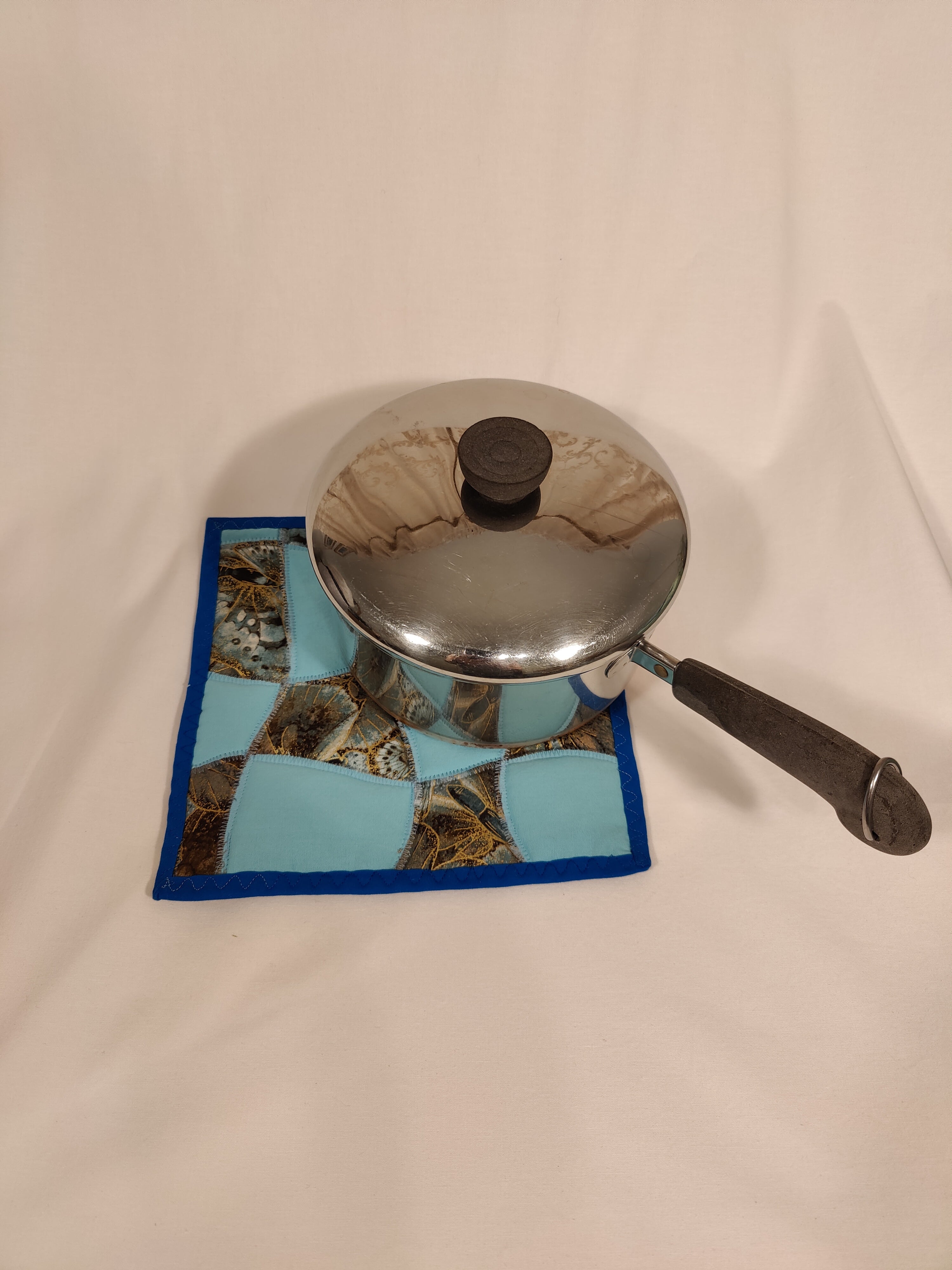 Potholders Batik Butterfly Blue