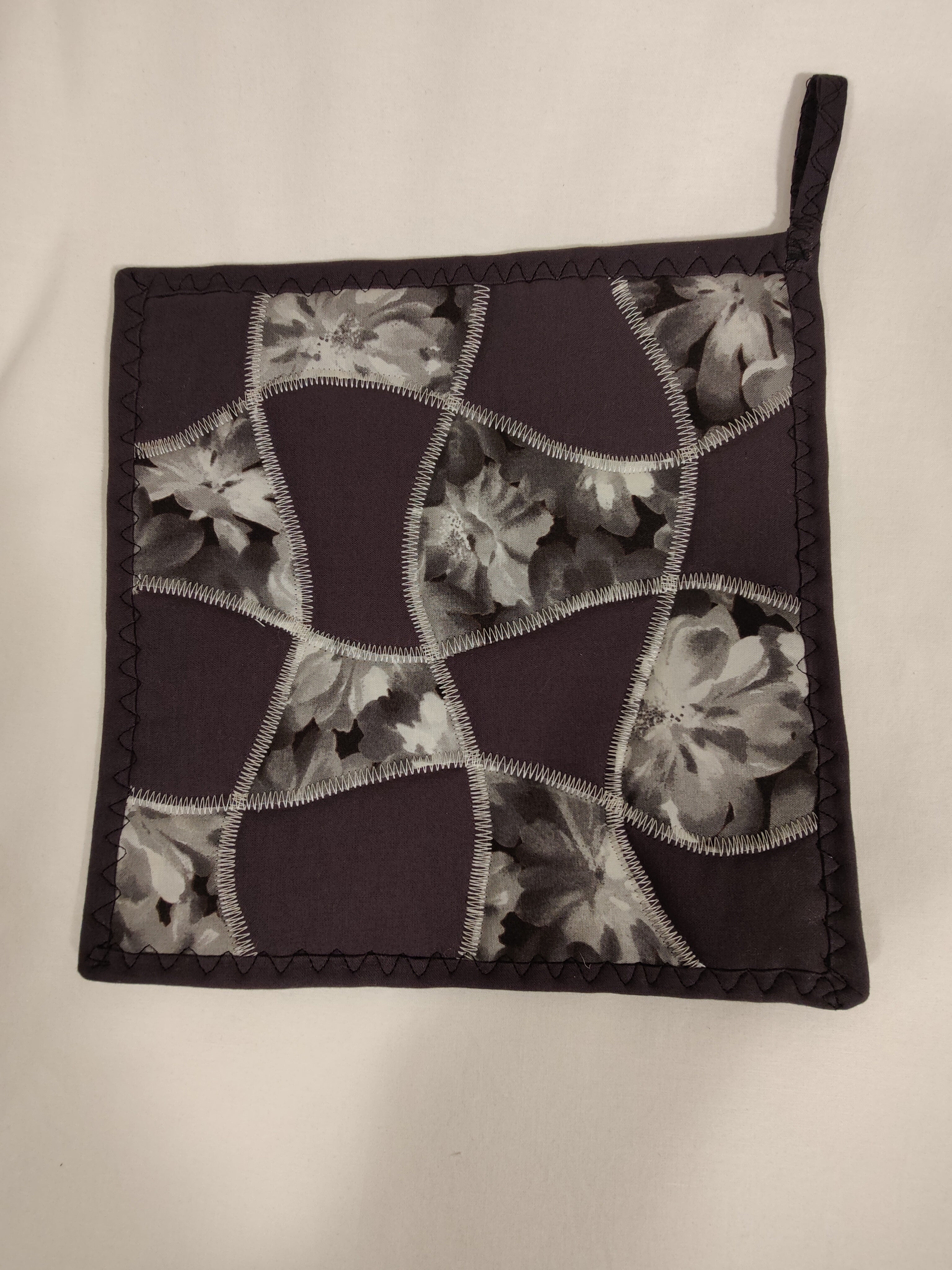 Potholders Batik Grey