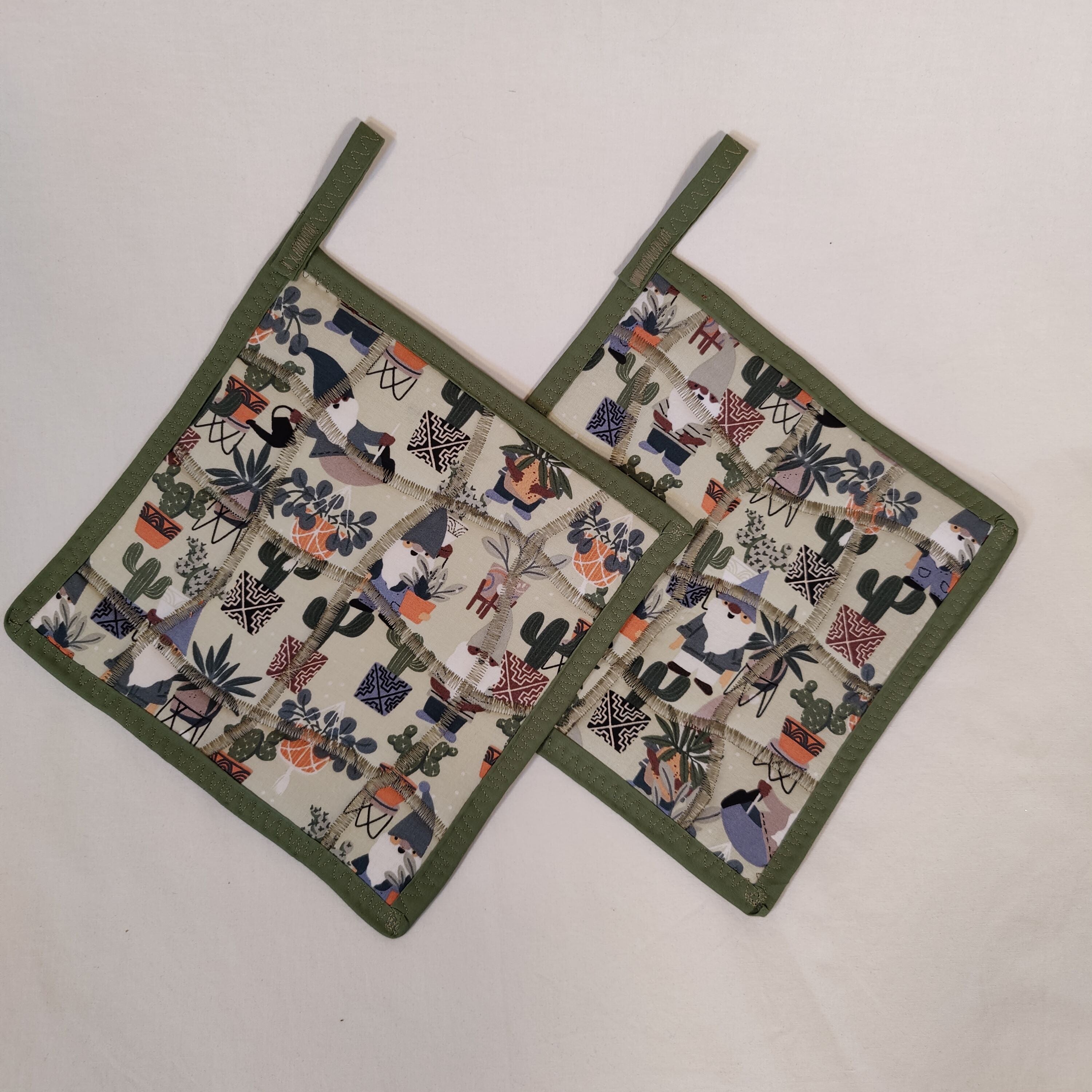 Potholders Gardening Gnomes