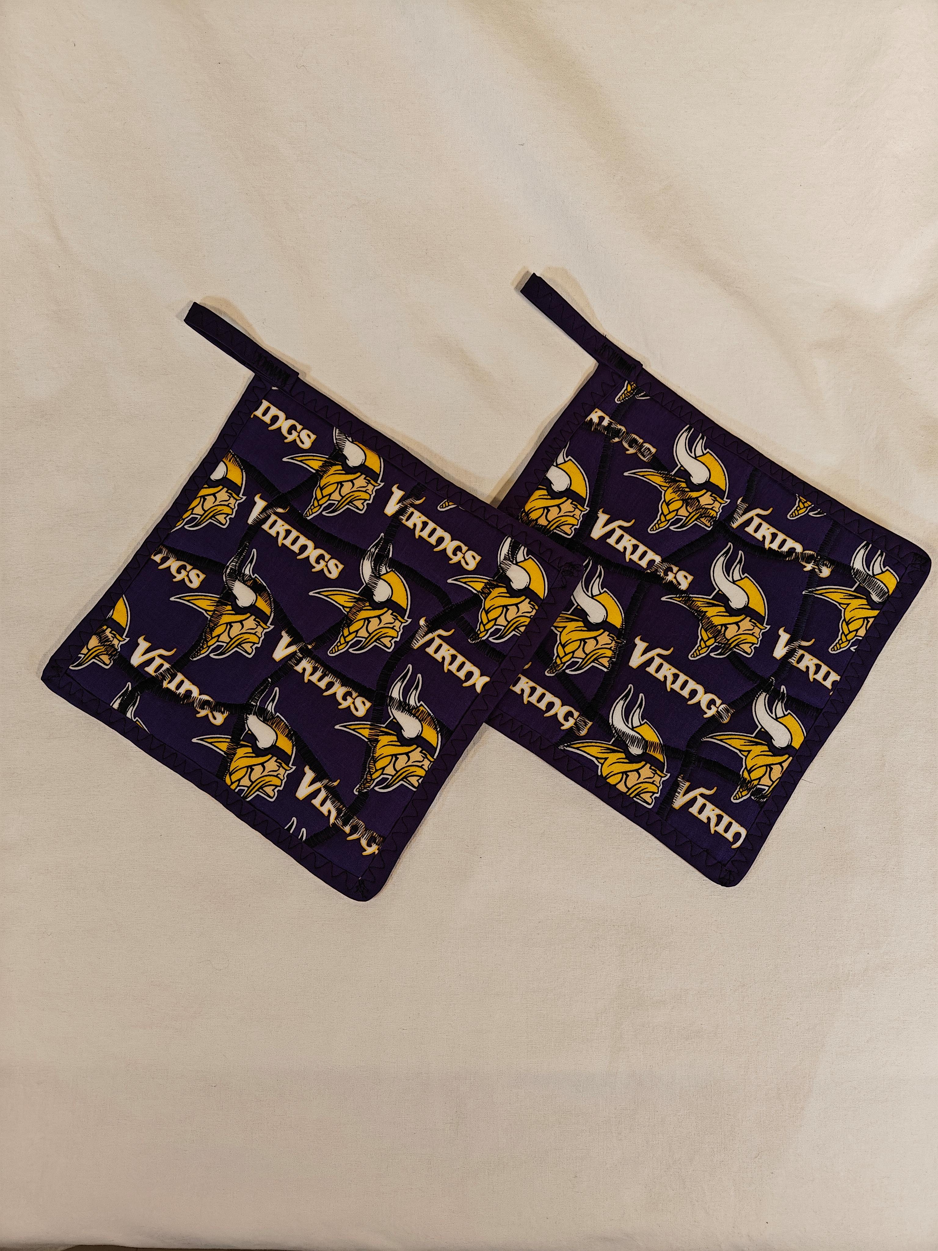 Potholders Minnesota Viking