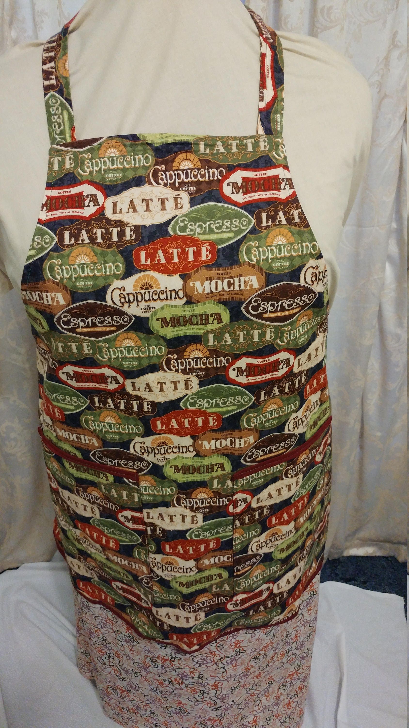 Adult Apron Espresso Coffee