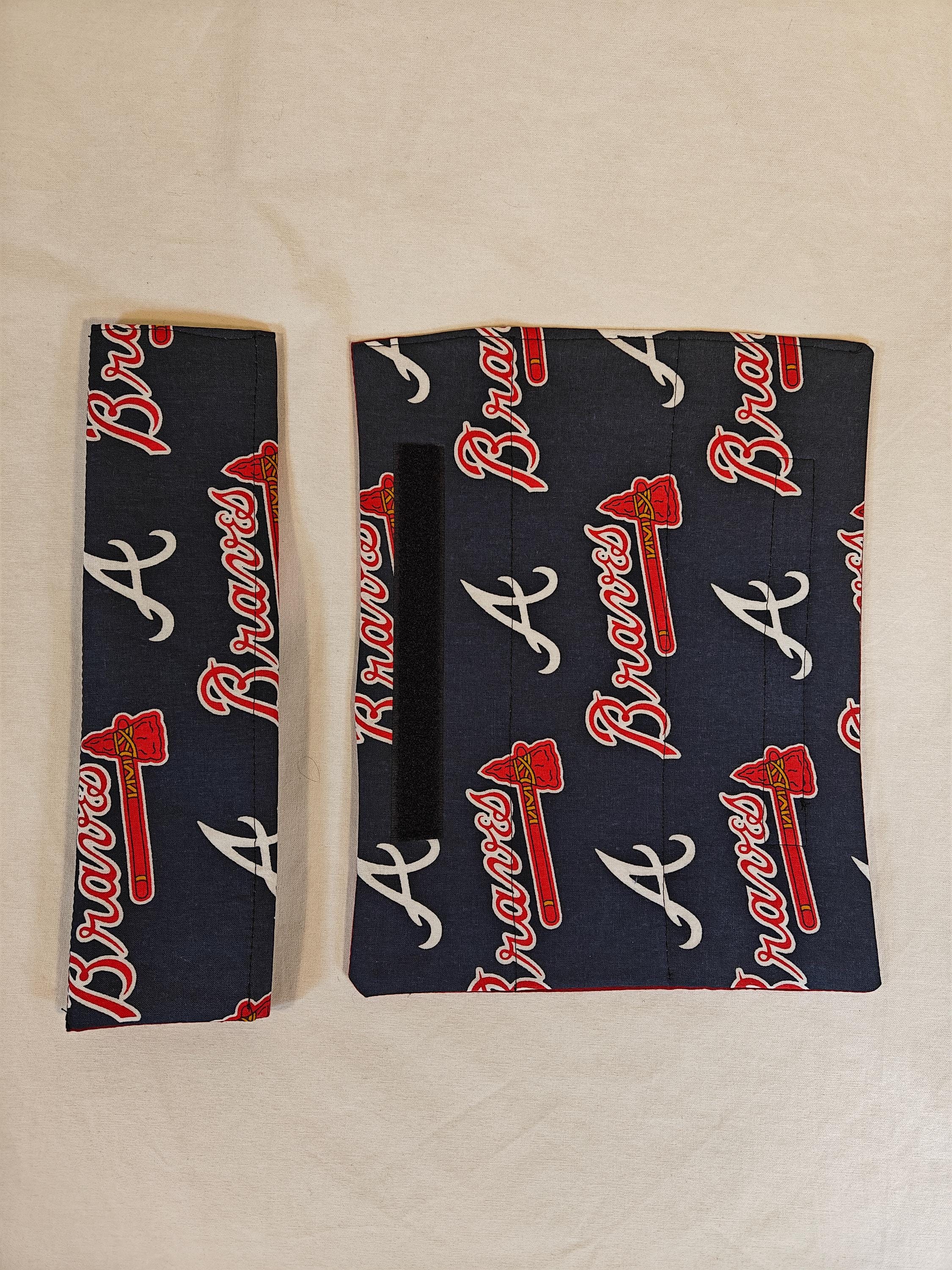 Adult Shoulder Strap Cover, Atlanta Braves