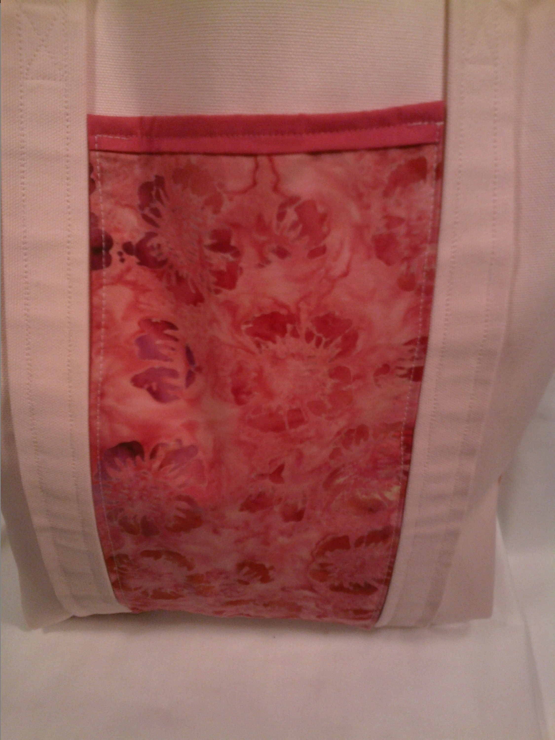 Shopping Bag, Pink Flower