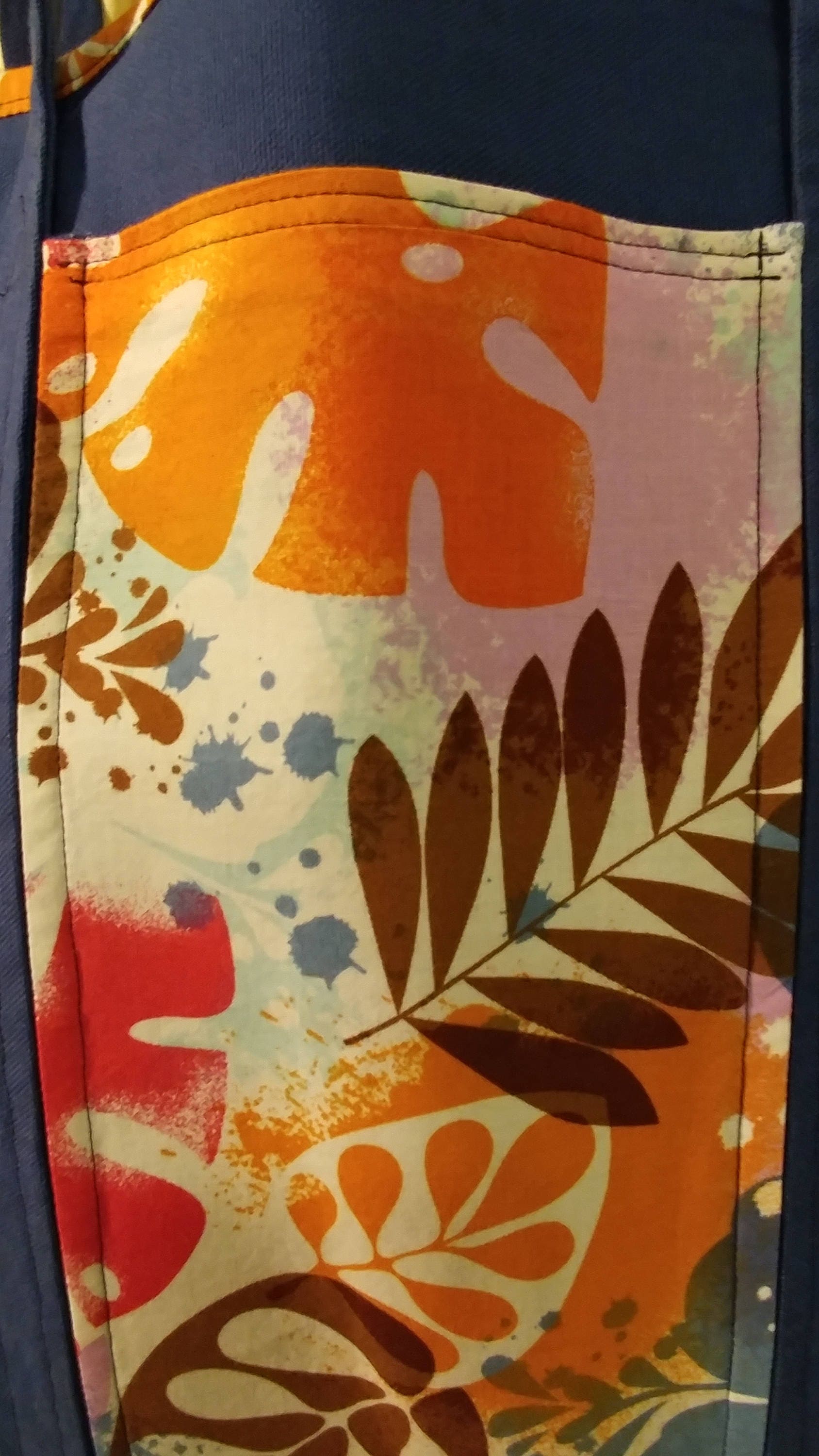 Shopping Bag Tropical Leaves